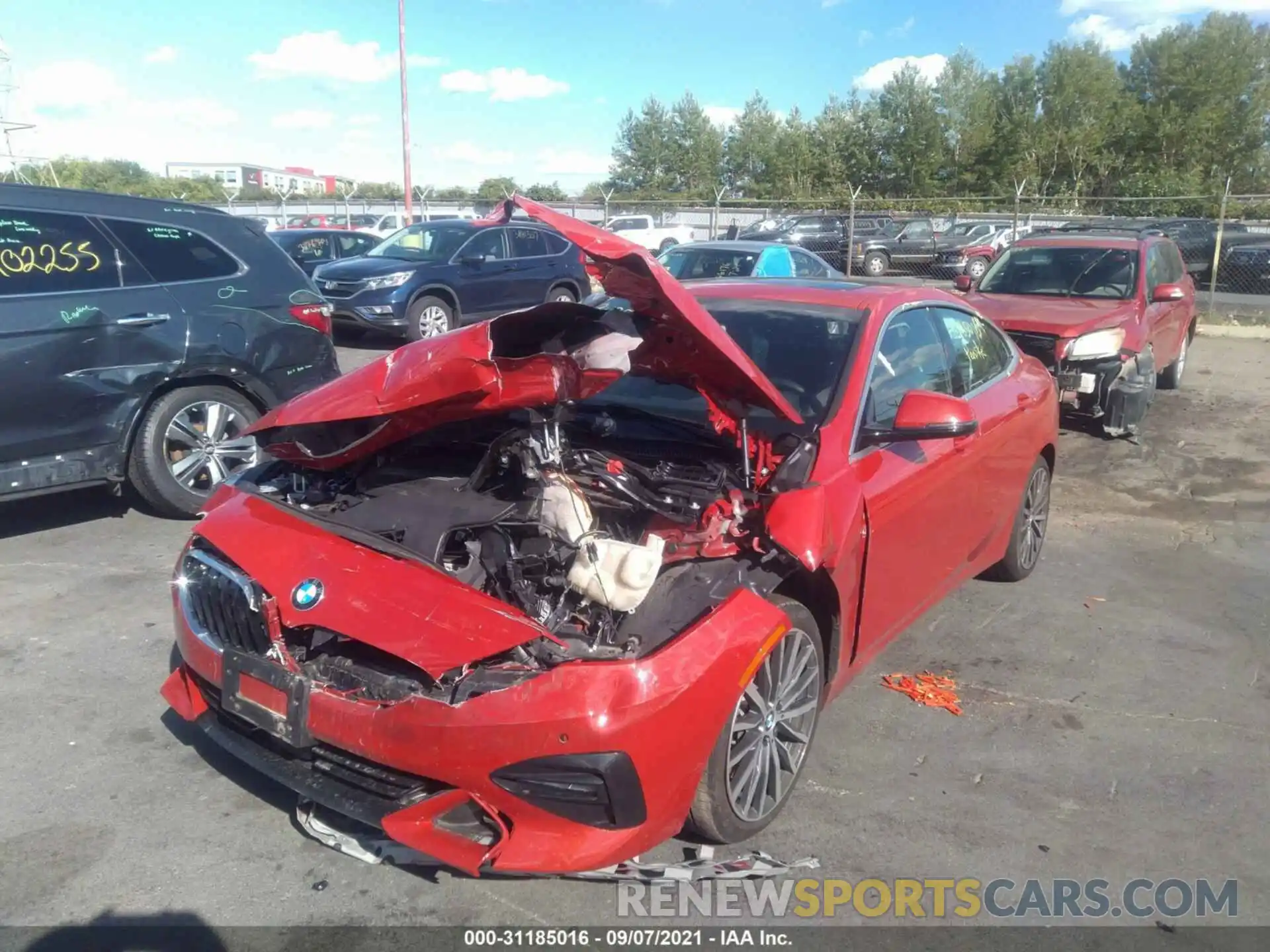 6 Photograph of a damaged car WBA73AK04M7H42150 BMW 2 SERIES 2021