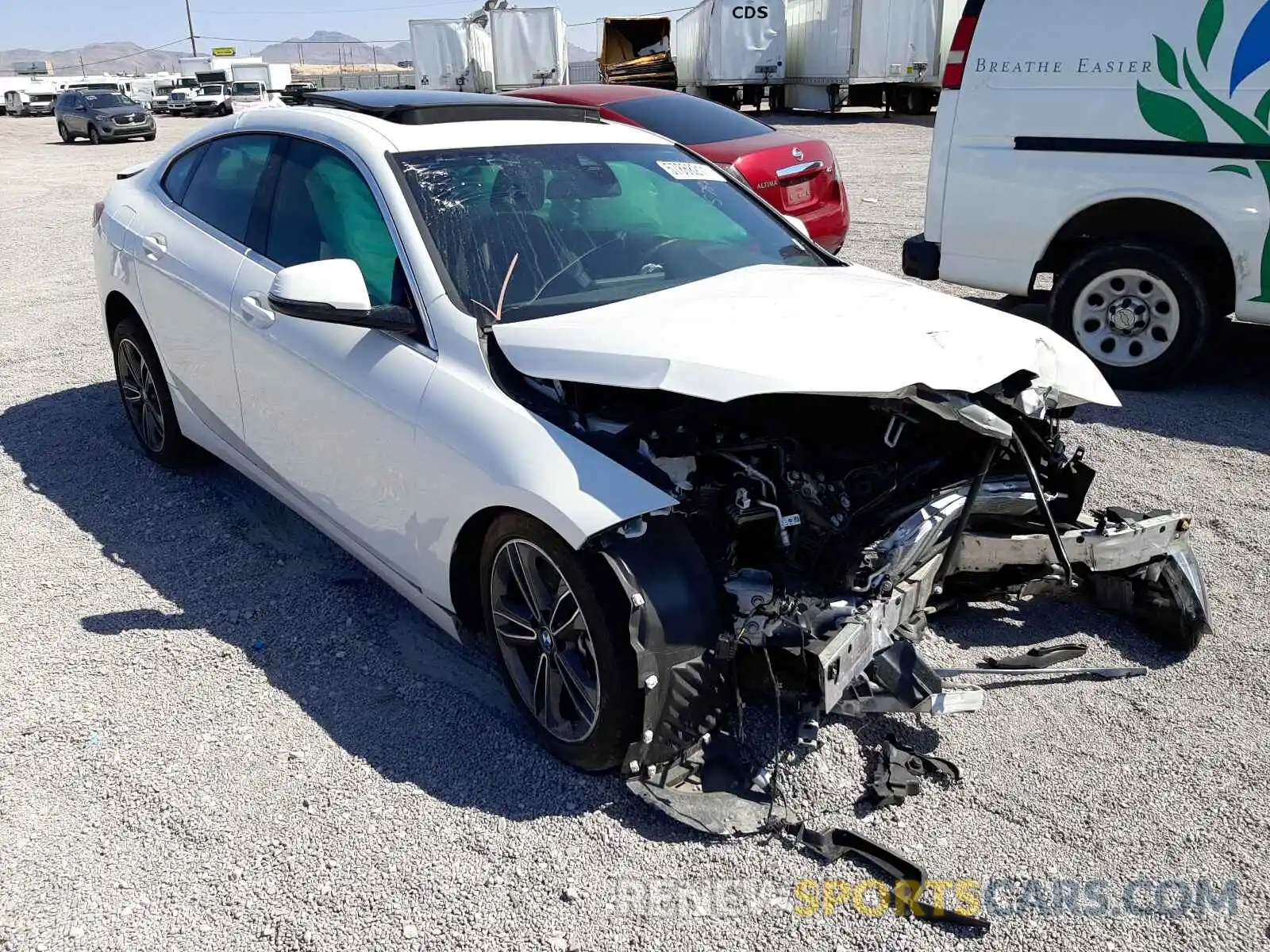 1 Photograph of a damaged car WBA73AK04M7H47655 BMW 2 SERIES 2021