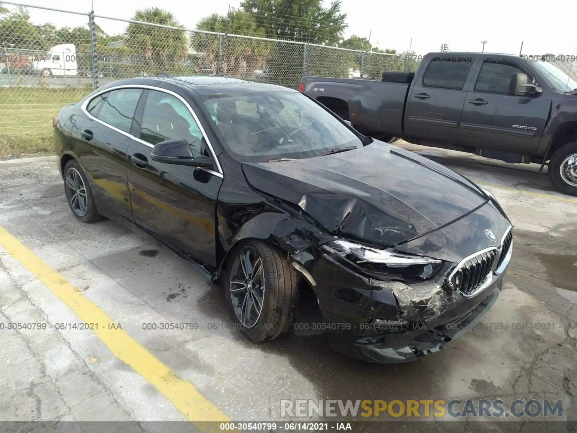 1 Photograph of a damaged car WBA73AK04M7H54329 BMW 2 SERIES 2021