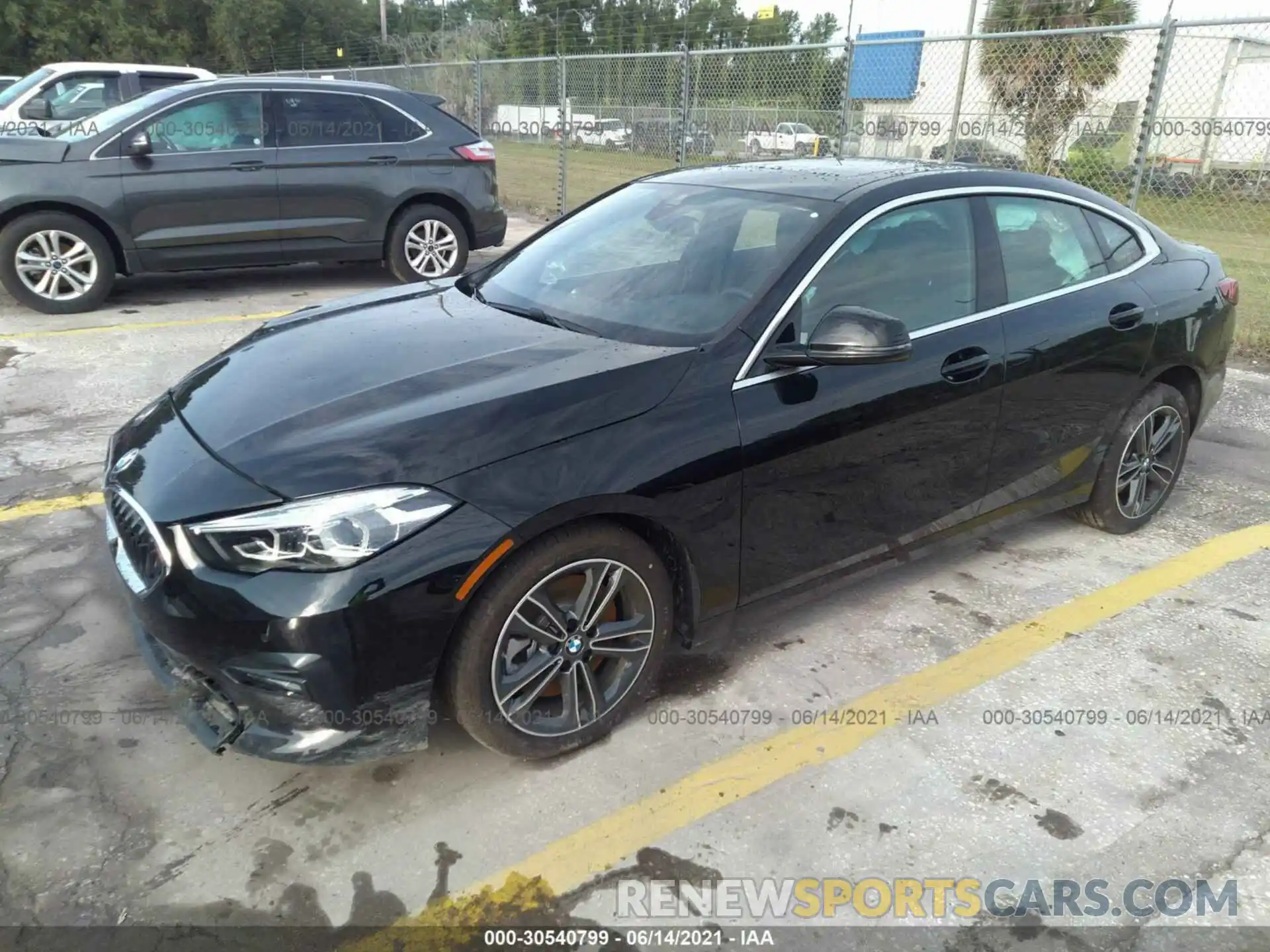 2 Photograph of a damaged car WBA73AK04M7H54329 BMW 2 SERIES 2021