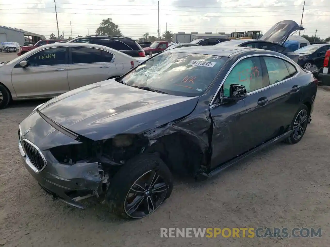 2 Photograph of a damaged car WBA73AK04M7H55724 BMW 2 SERIES 2021