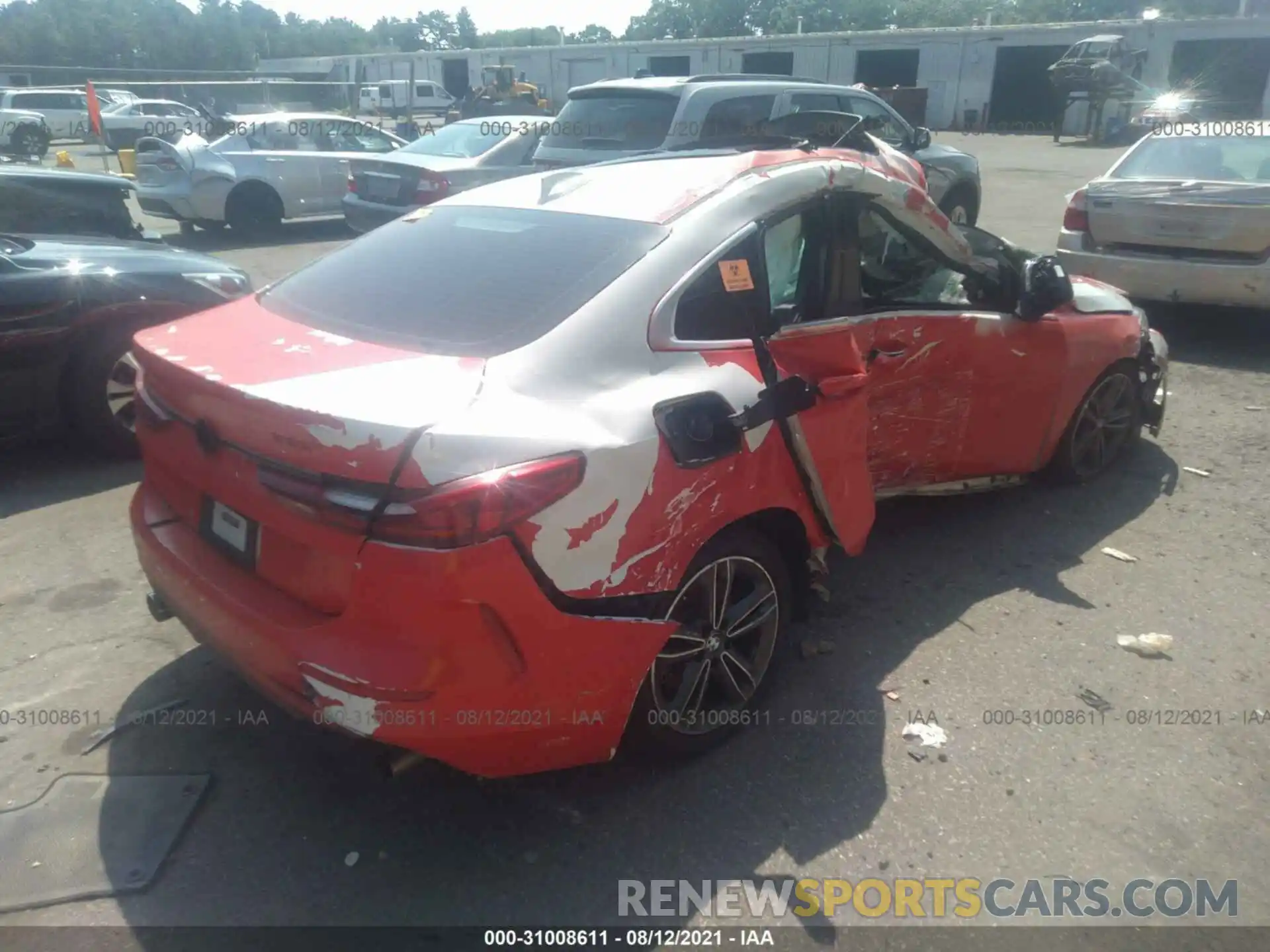 4 Photograph of a damaged car WBA73AK04M7H65282 BMW 2 SERIES 2021