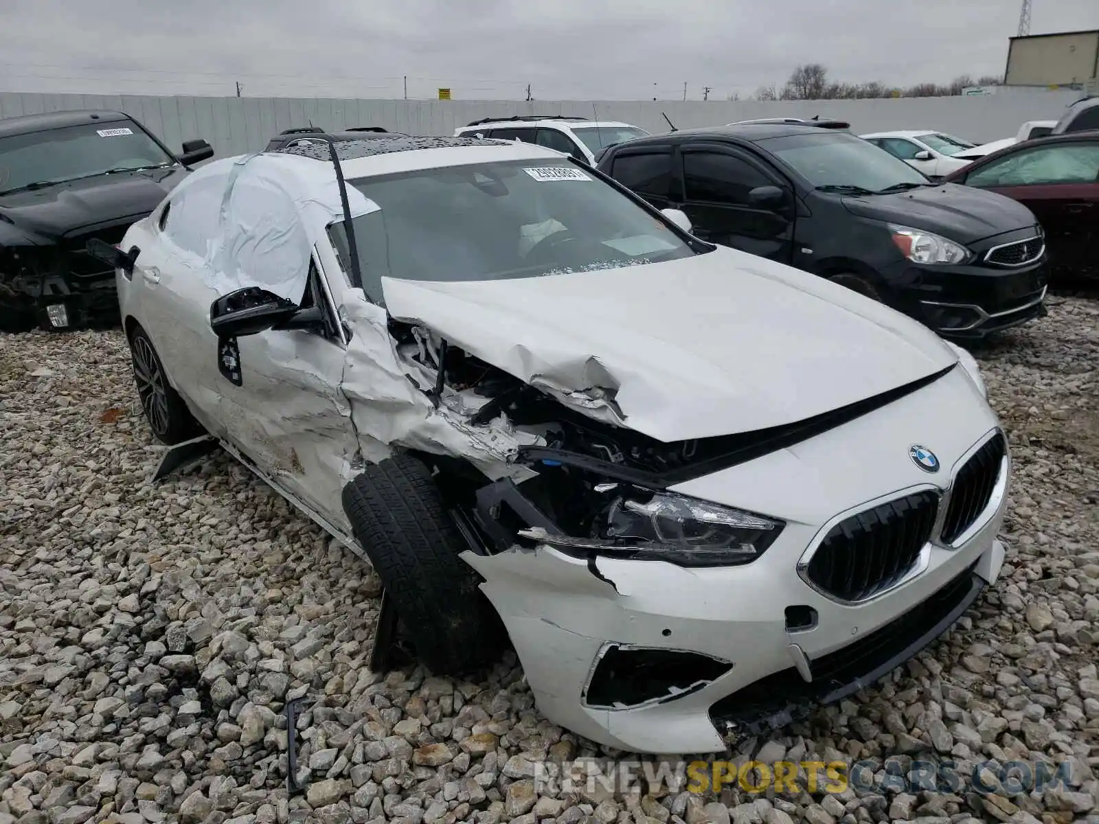 1 Photograph of a damaged car WBA73AK05M7G61593 BMW 2 SERIES 2021