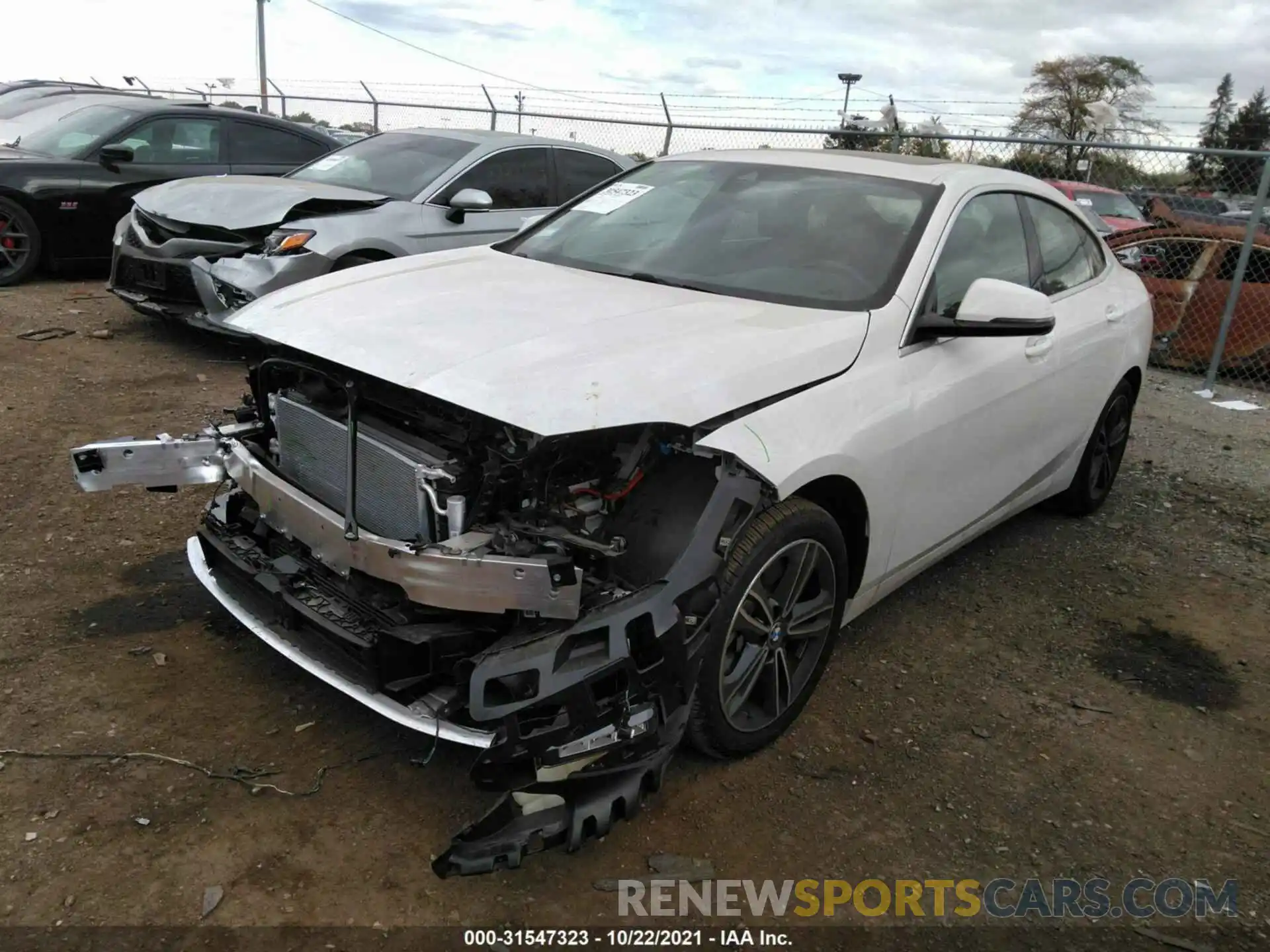 2 Photograph of a damaged car WBA73AK05M7G98689 BMW 2 SERIES 2021