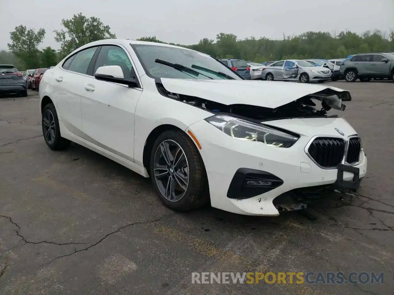 1 Photograph of a damaged car WBA73AK05M7H22005 BMW 2 SERIES 2021