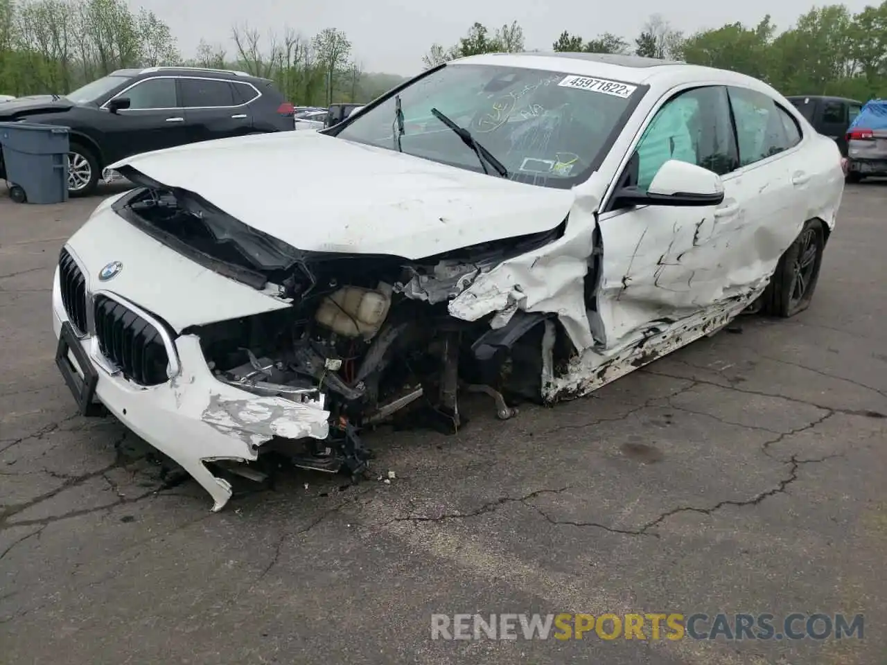 2 Photograph of a damaged car WBA73AK05M7H22005 BMW 2 SERIES 2021