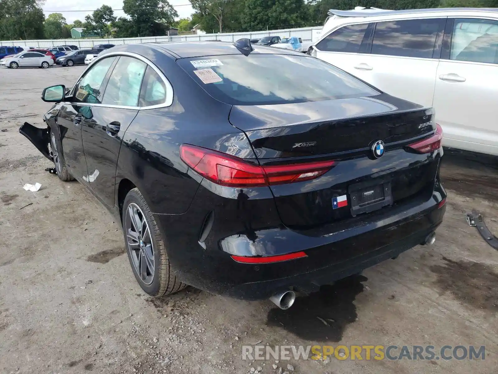 3 Фотография поврежденного автомобиля WBA73AK05M7H61290 BMW 2 SERIES 2021