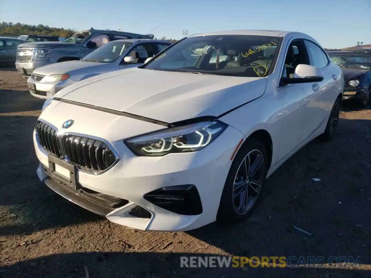 2 Photograph of a damaged car WBA73AK05M7J04440 BMW 2 SERIES 2021