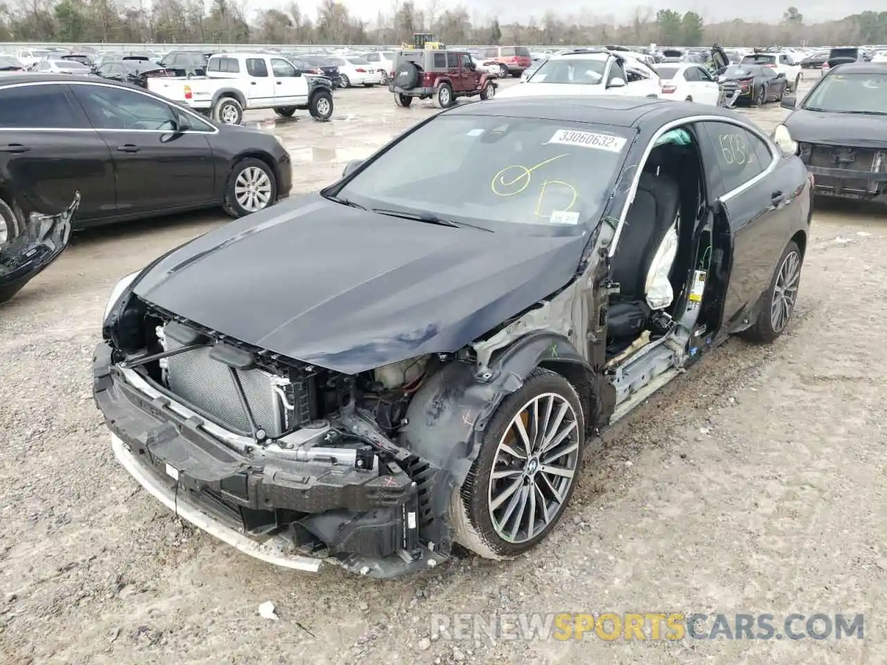 2 Photograph of a damaged car WBA73AK06M7G33429 BMW 2 SERIES 2021