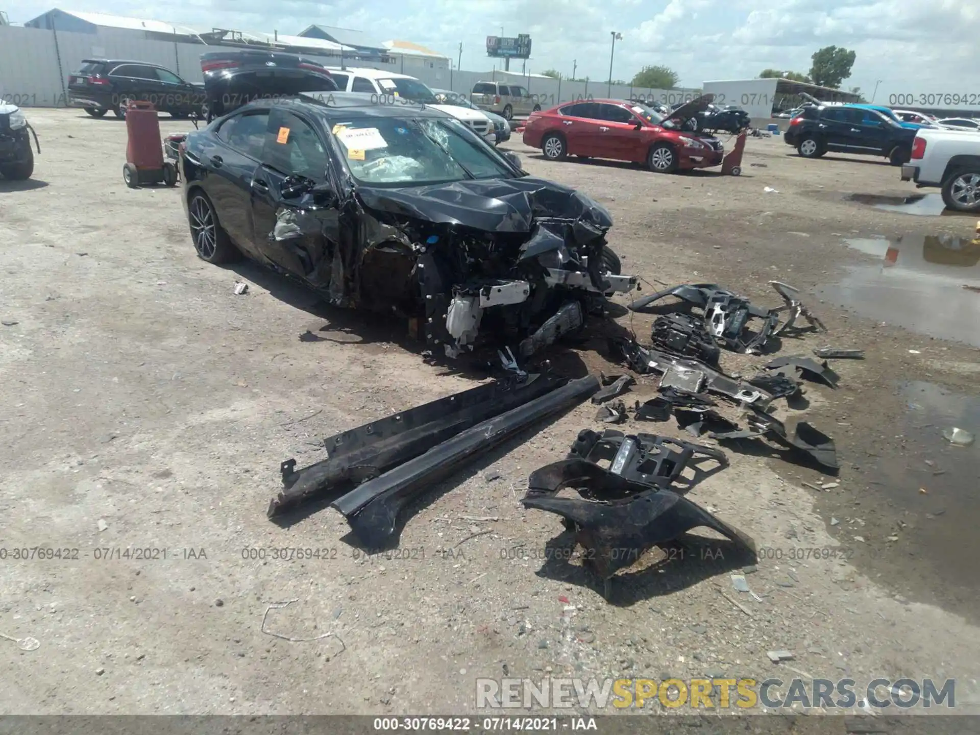 11 Photograph of a damaged car WBA73AK06M7G72490 BMW 2 SERIES 2021