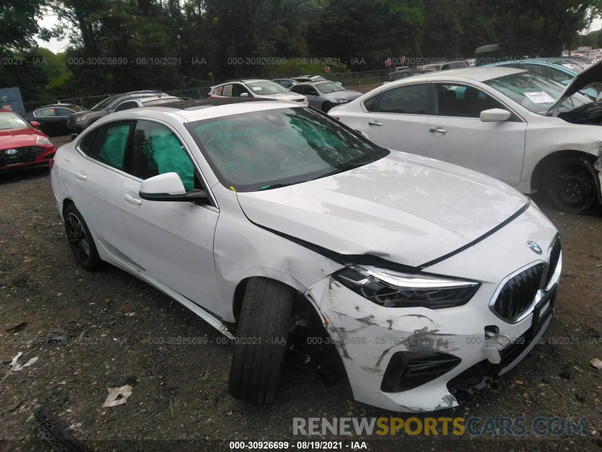 1 Photograph of a damaged car WBA73AK06M7H15743 BMW 2 SERIES 2021