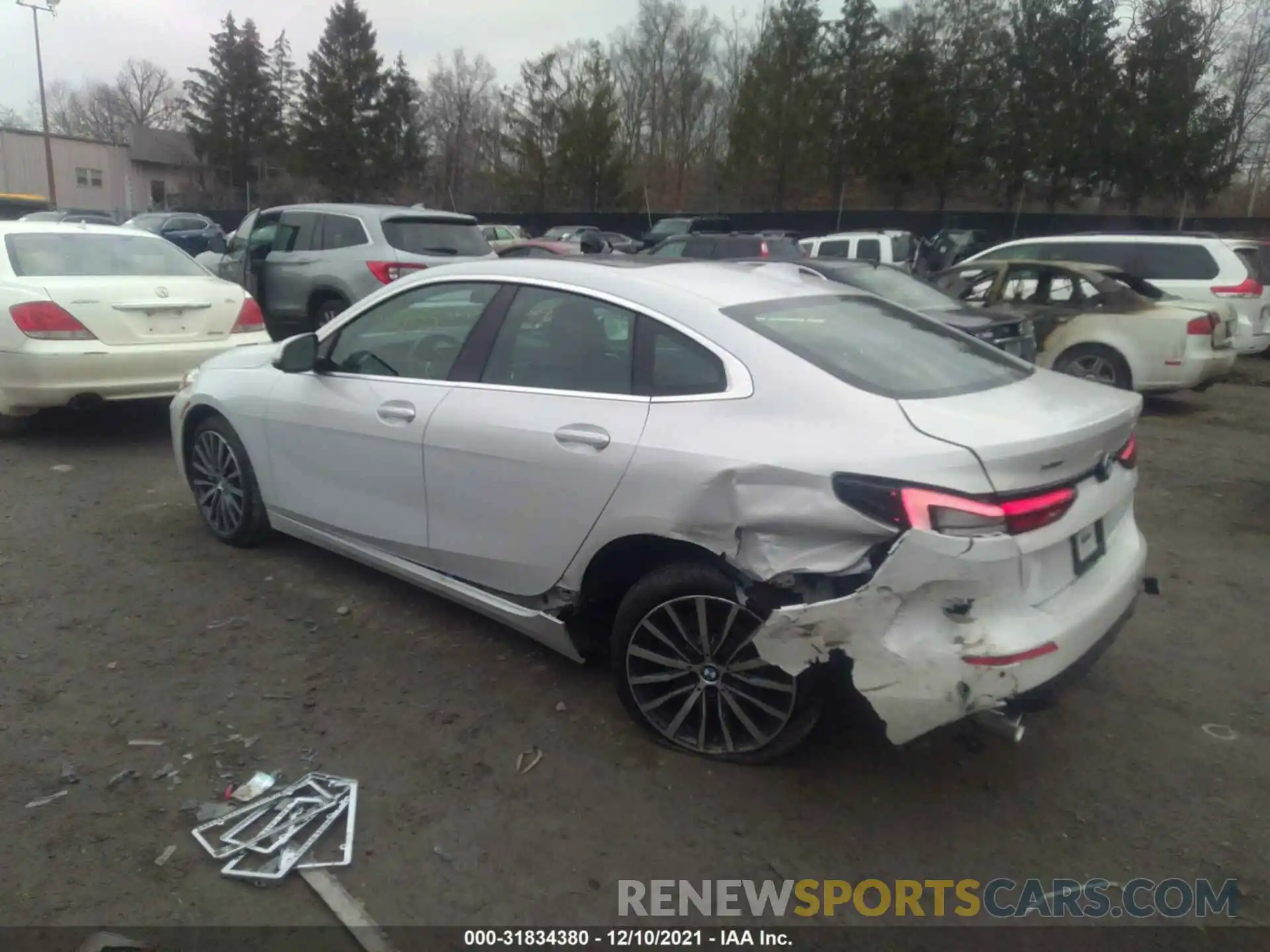 3 Photograph of a damaged car WBA73AK06M7H22546 BMW 2 SERIES 2021