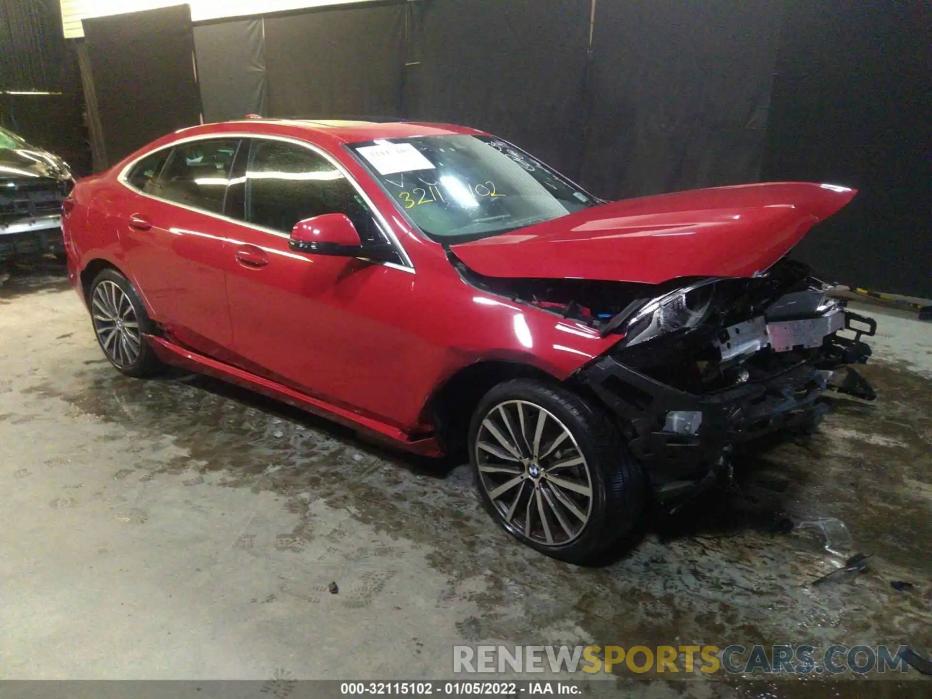 1 Photograph of a damaged car WBA73AK06M7H39850 BMW 2 SERIES 2021