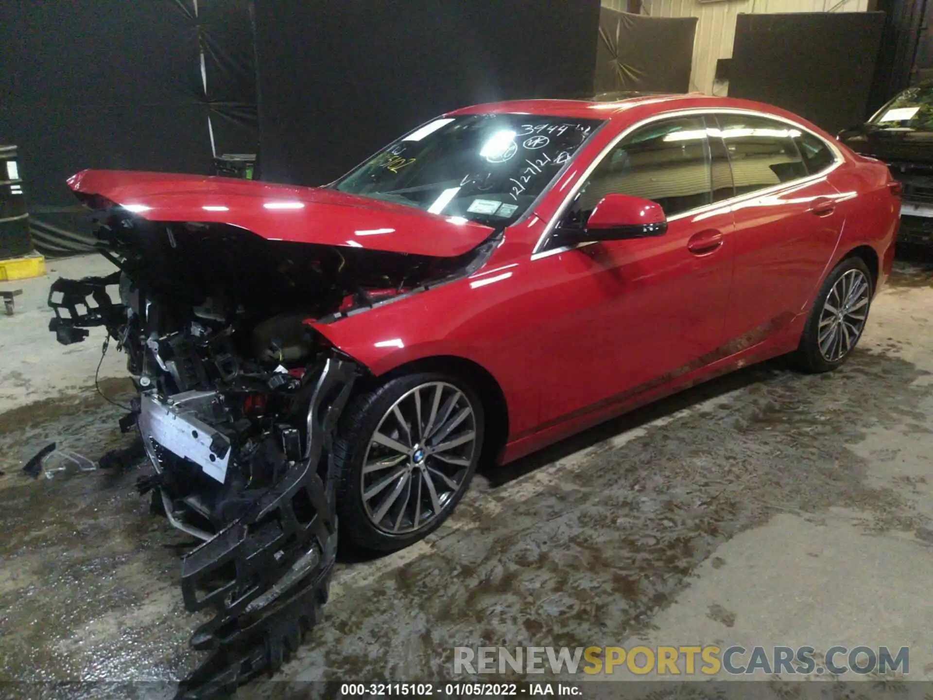 2 Photograph of a damaged car WBA73AK06M7H39850 BMW 2 SERIES 2021