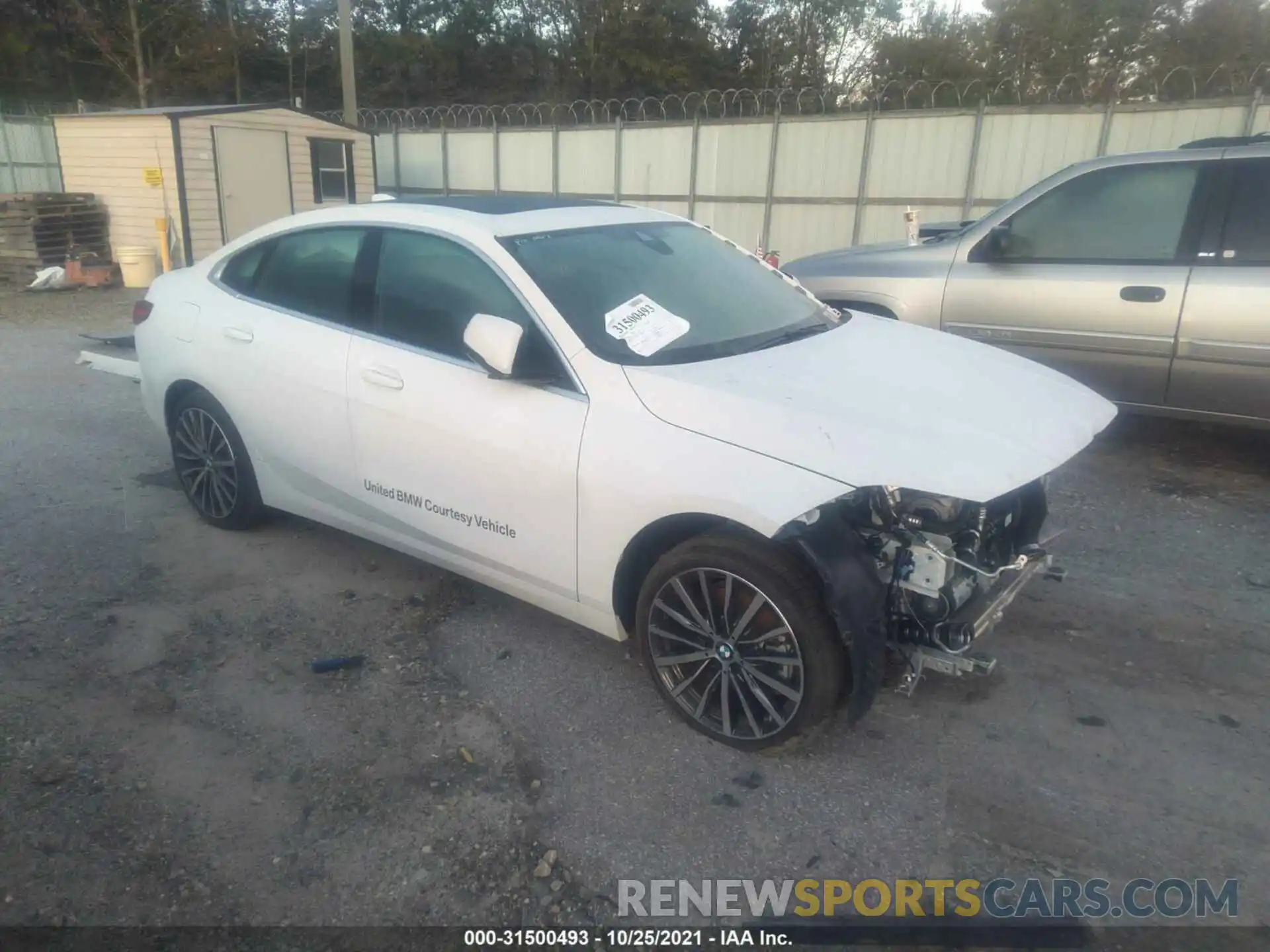 1 Photograph of a damaged car WBA73AK06M7H41162 BMW 2 SERIES 2021