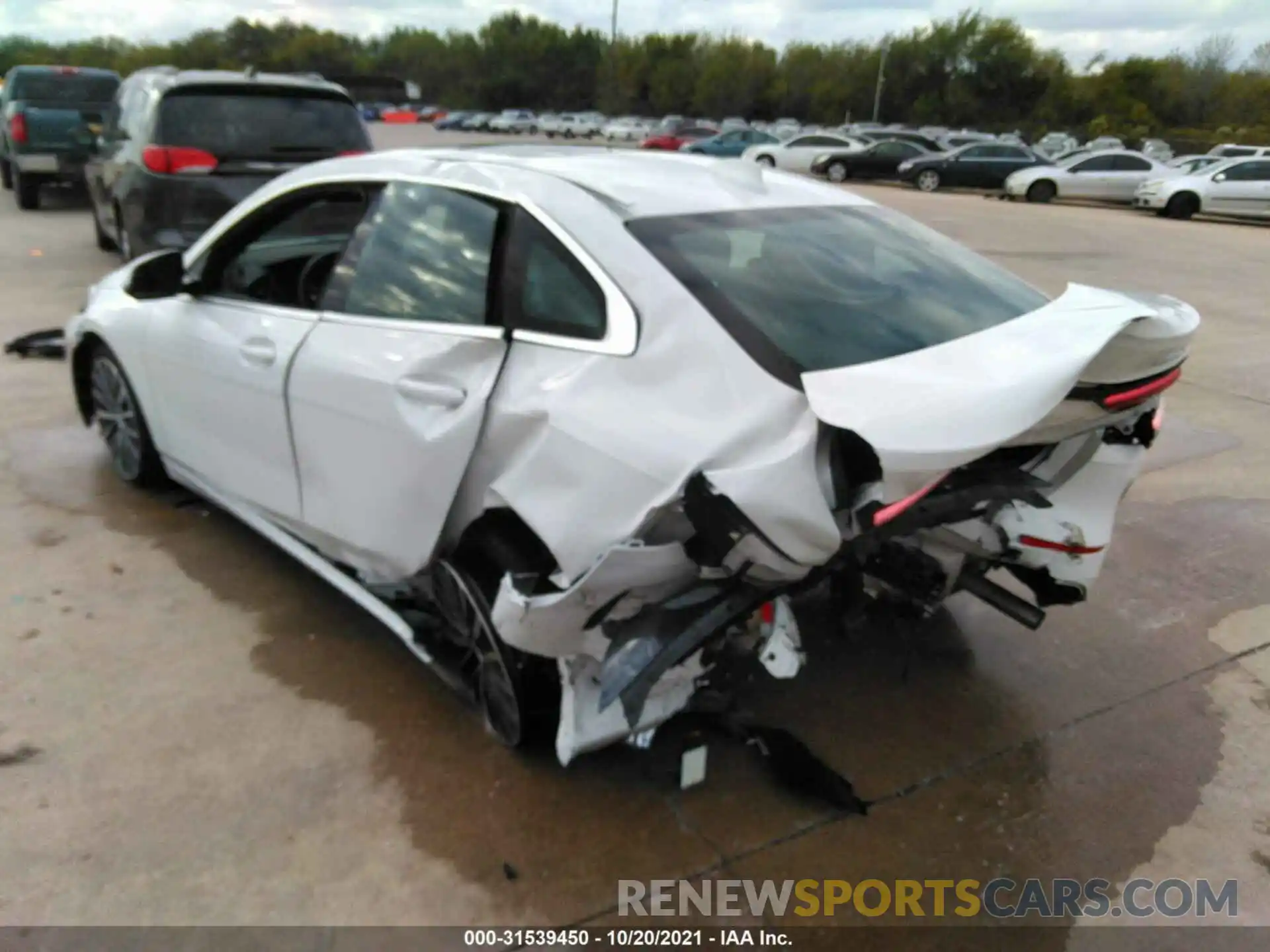 3 Photograph of a damaged car WBA73AK06M7H55353 BMW 2 SERIES 2021