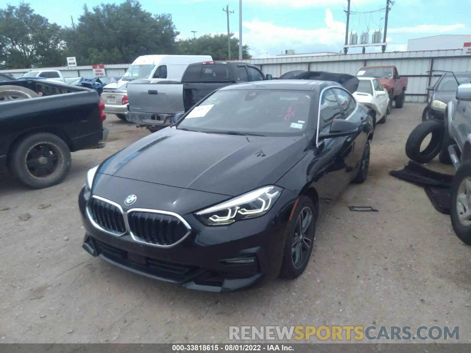 2 Photograph of a damaged car WBA73AK06M7H56888 BMW 2 SERIES 2021