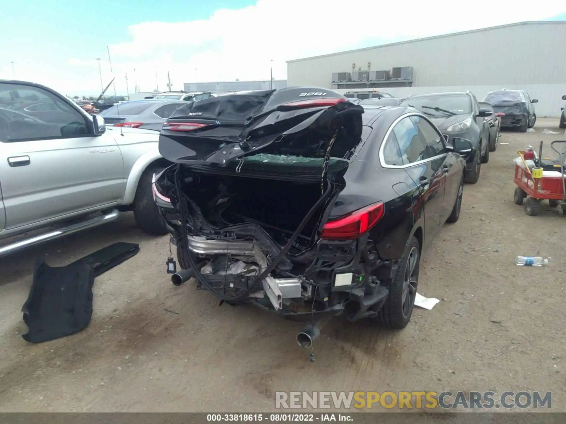 4 Photograph of a damaged car WBA73AK06M7H56888 BMW 2 SERIES 2021