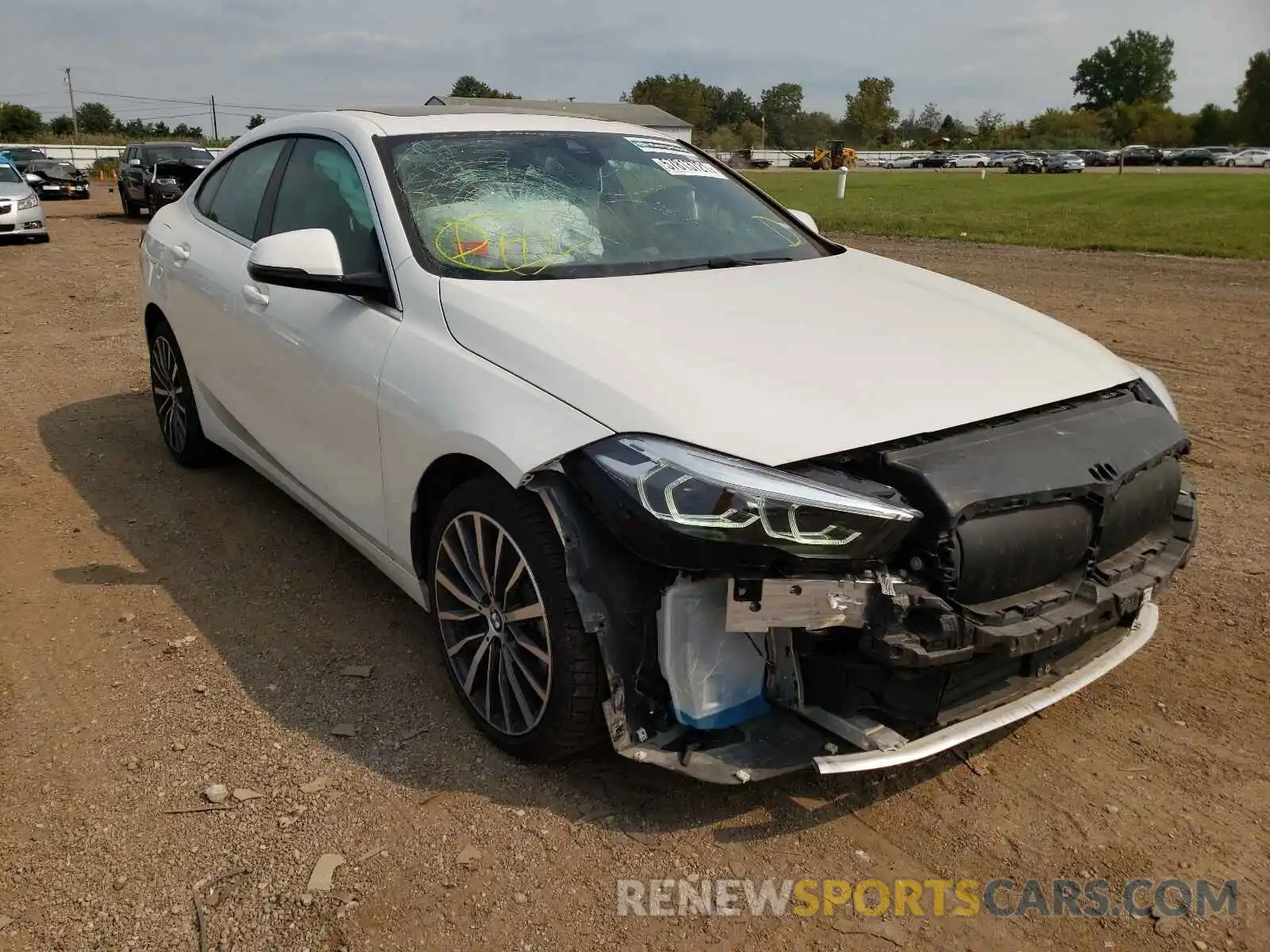 1 Photograph of a damaged car WBA73AK06M7H61069 BMW 2 SERIES 2021