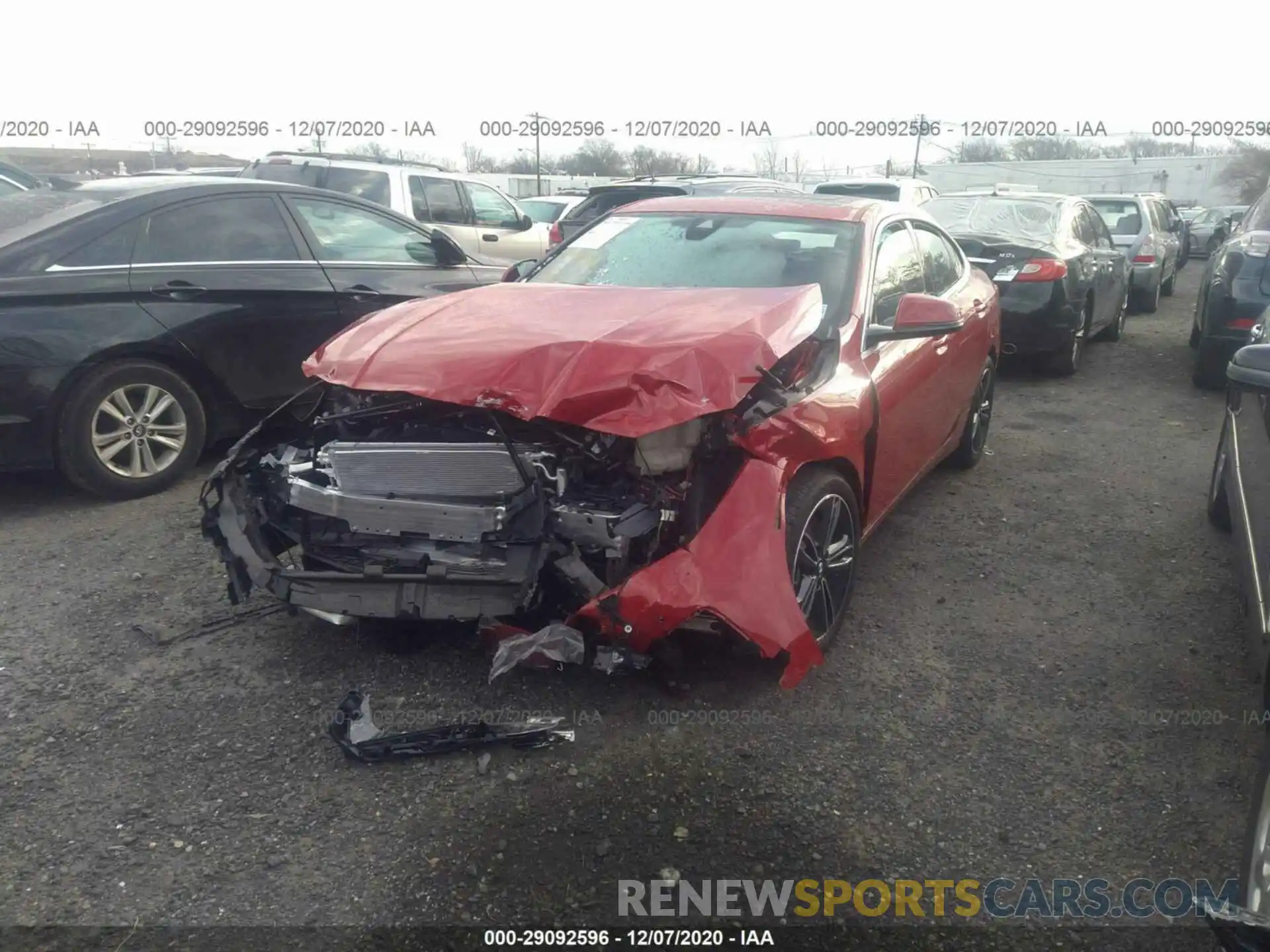 2 Photograph of a damaged car WBA73AK07M7G32483 BMW 2 SERIES 2021