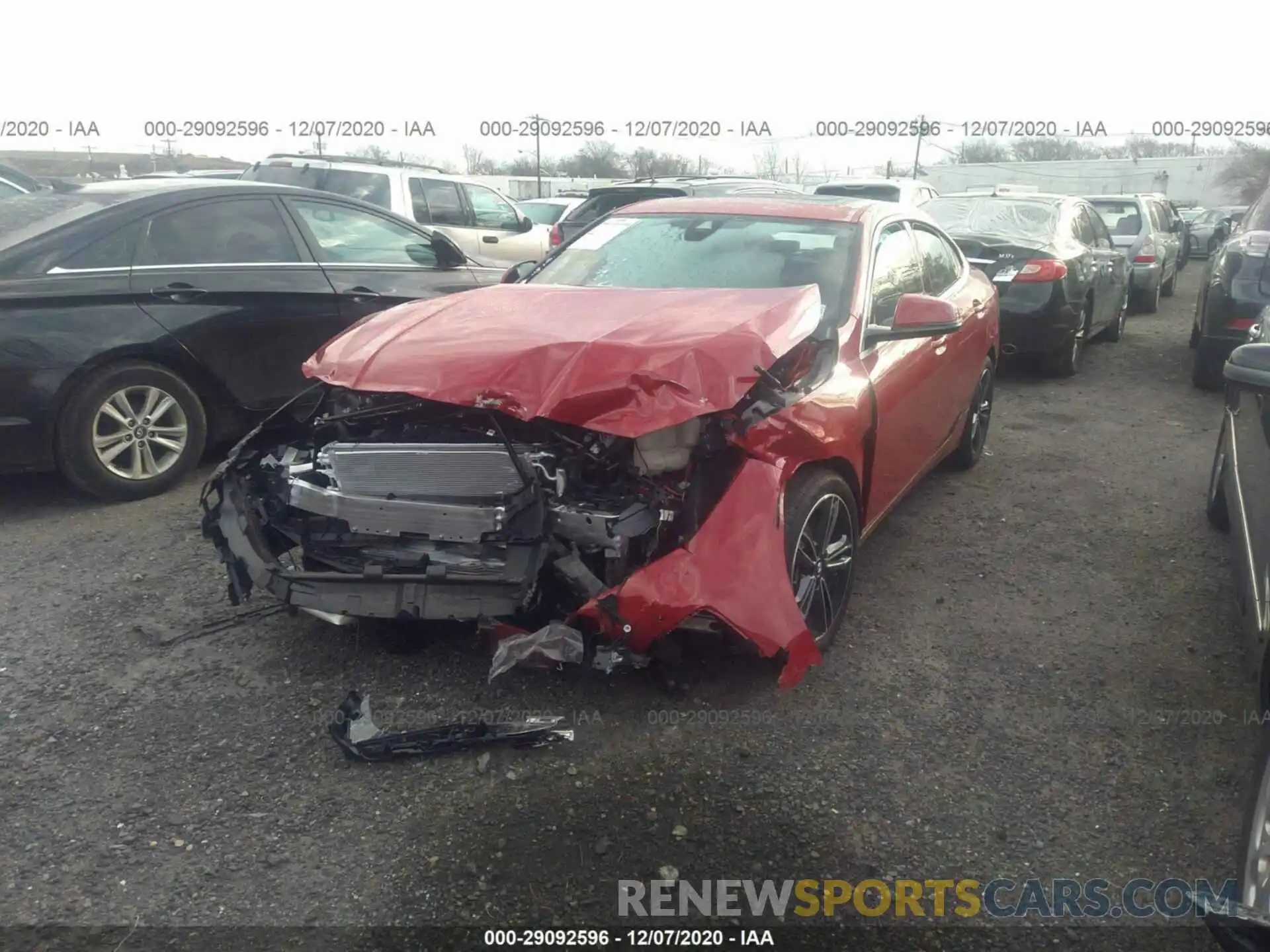 6 Фотография поврежденного автомобиля WBA73AK07M7G32483 BMW 2 SERIES 2021