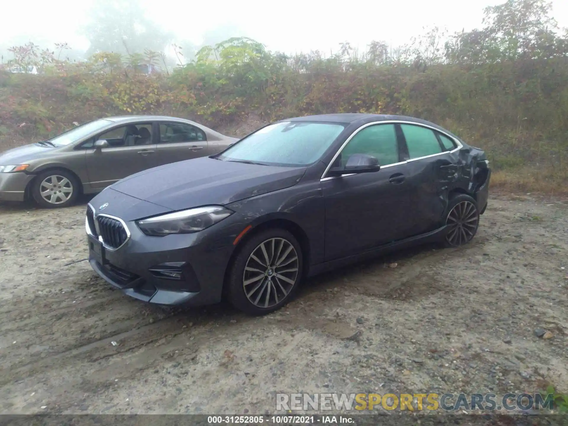 2 Photograph of a damaged car WBA73AK07M7G48599 BMW 2 SERIES 2021