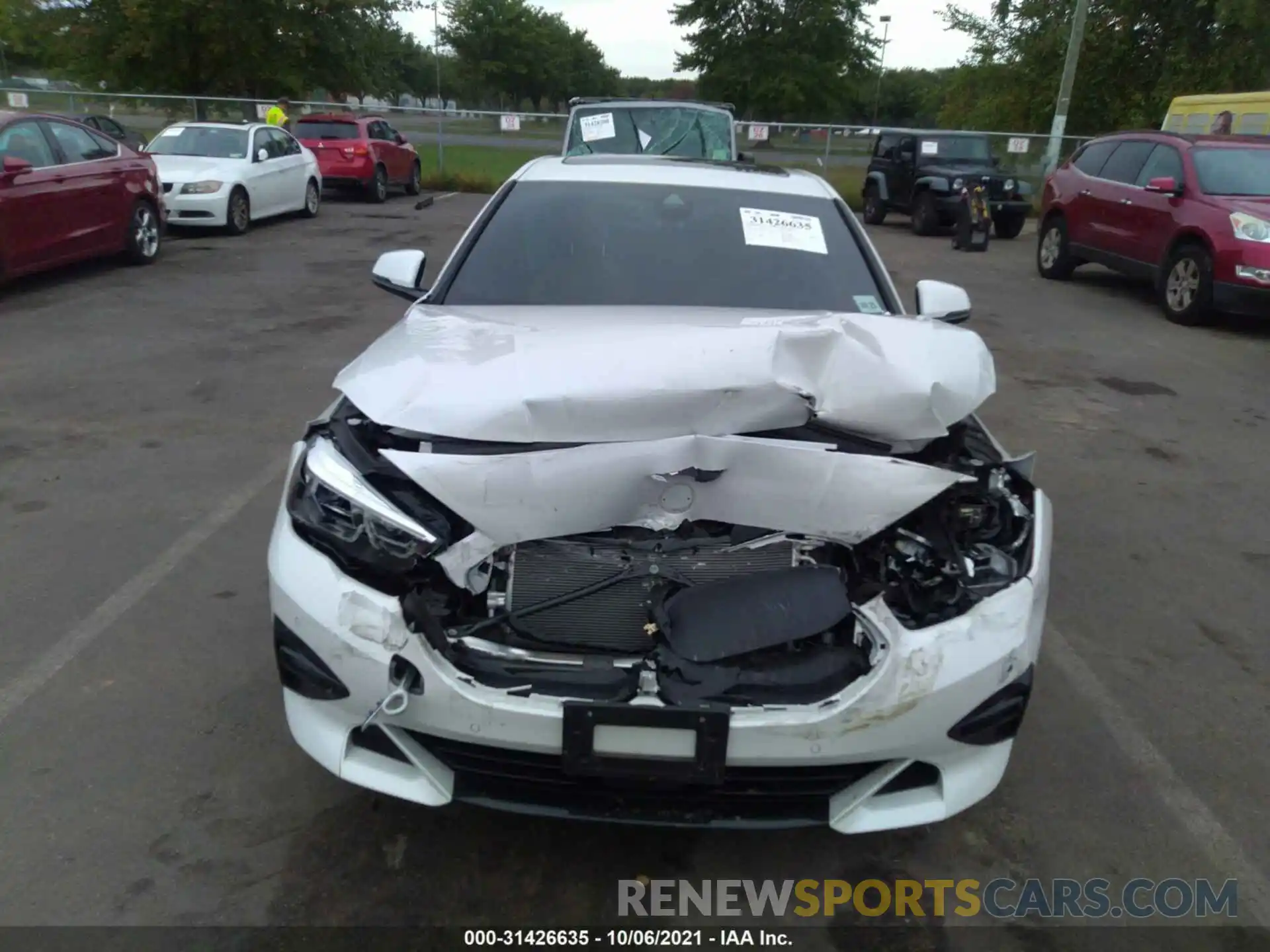 6 Photograph of a damaged car WBA73AK07M7G87564 BMW 2 SERIES 2021