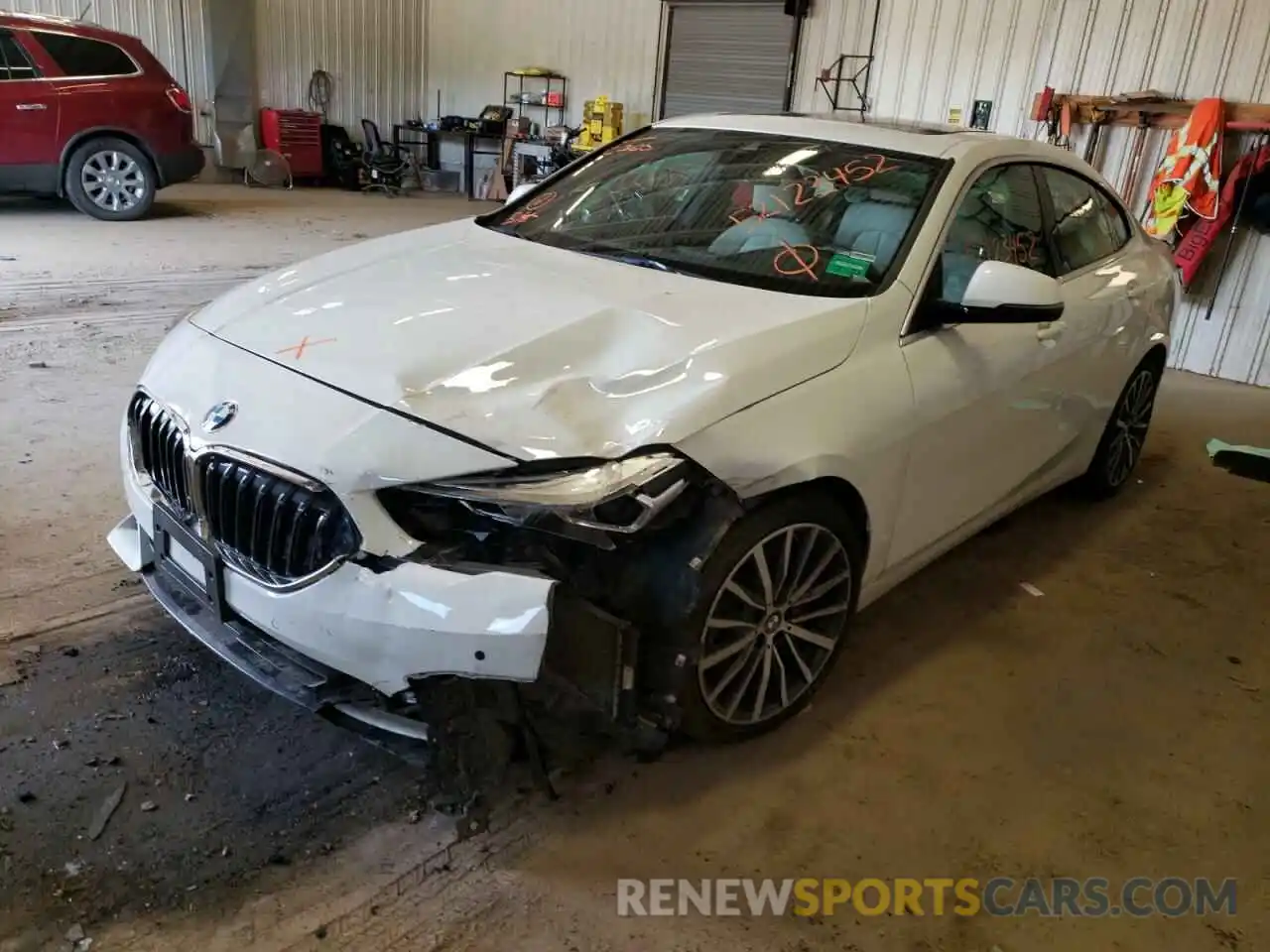 2 Photograph of a damaged car WBA73AK07M7H00622 BMW 2 SERIES 2021