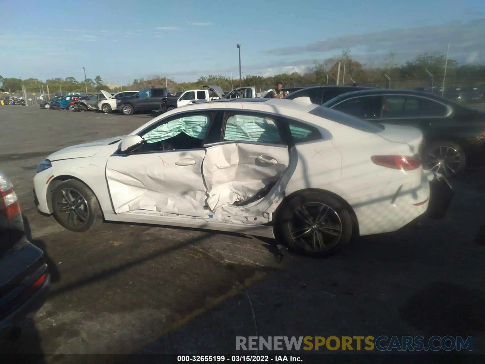 6 Photograph of a damaged car WBA73AK07M7H02063 BMW 2 SERIES 2021