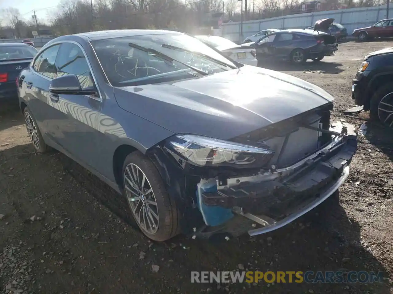 1 Photograph of a damaged car WBA73AK07M7H06873 BMW 2 SERIES 2021