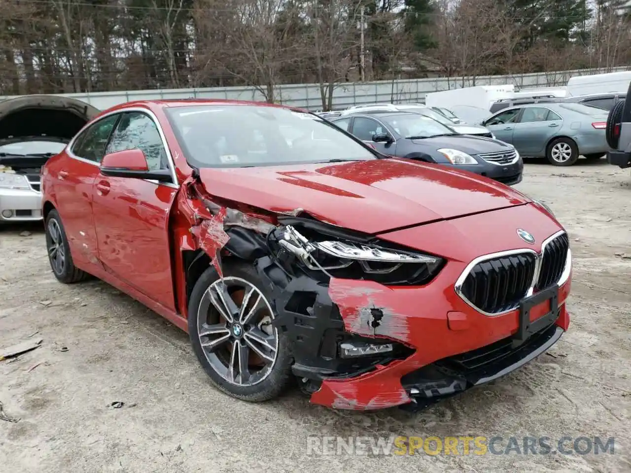 1 Photograph of a damaged car WBA73AK07M7H35371 BMW 2 SERIES 2021