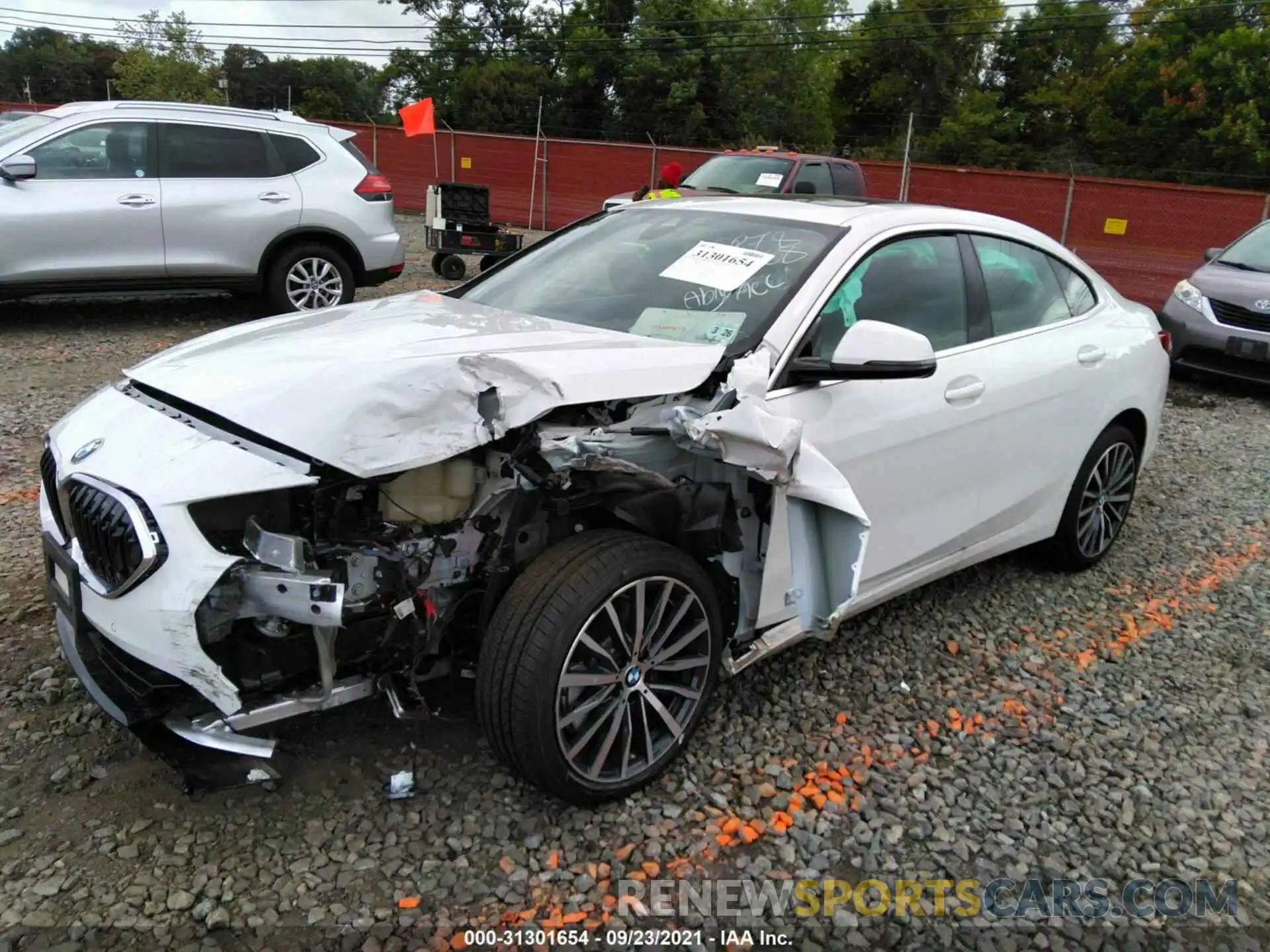 2 Photograph of a damaged car WBA73AK07M7H43227 BMW 2 SERIES 2021