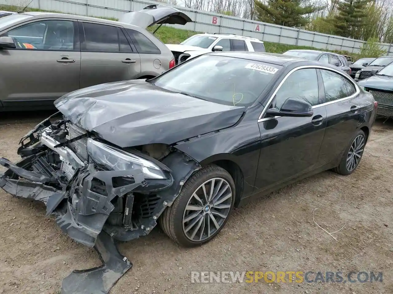 1 Photograph of a damaged car WBA73AK08M7H08647 BMW 2 SERIES 2021