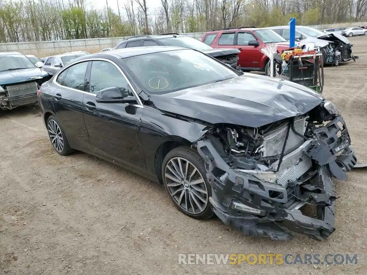 4 Photograph of a damaged car WBA73AK08M7H08647 BMW 2 SERIES 2021