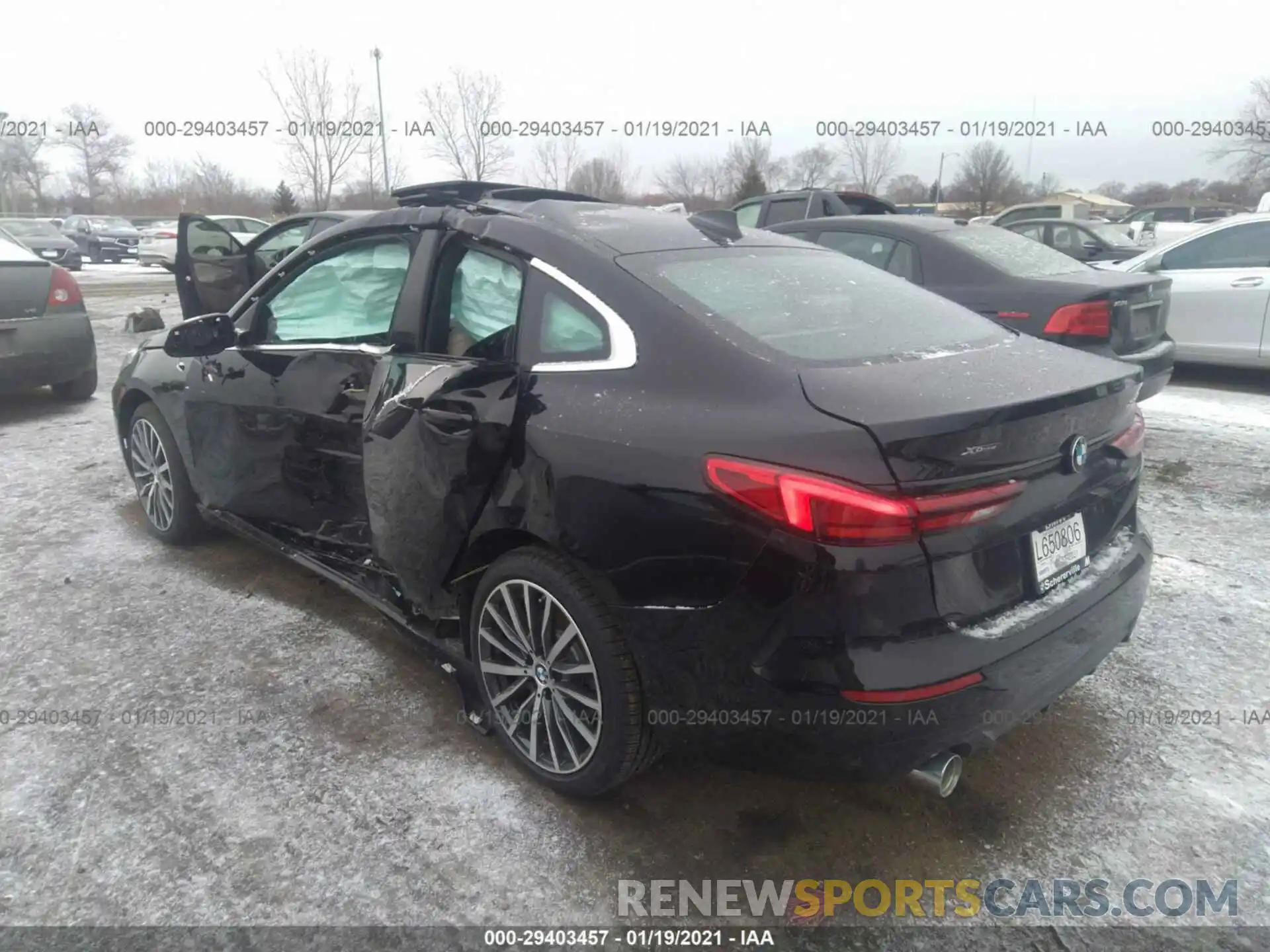 3 Photograph of a damaged car WBA73AK08M7H21110 BMW 2 SERIES 2021