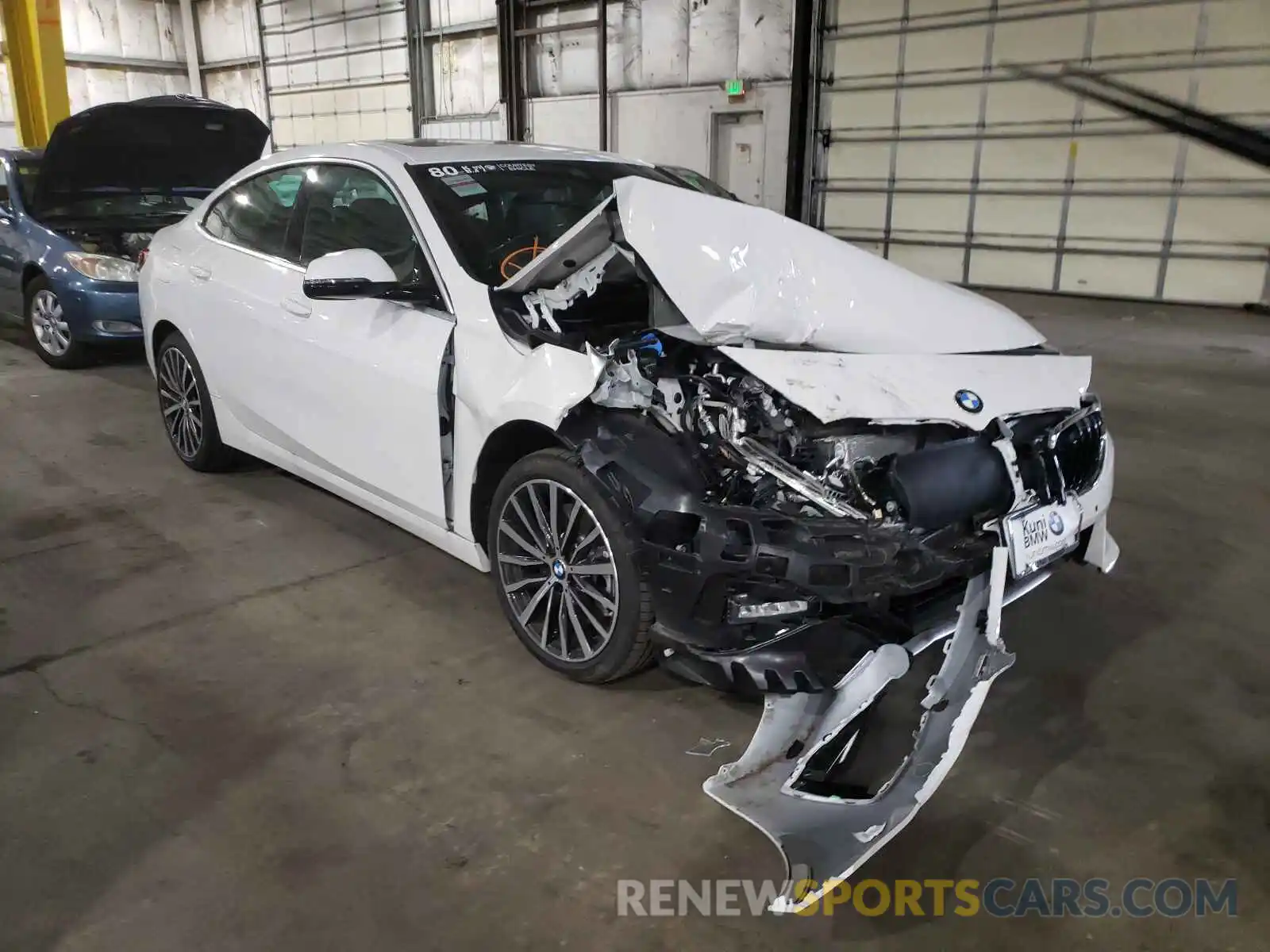 1 Photograph of a damaged car WBA73AK08M7H34990 BMW 2 SERIES 2021