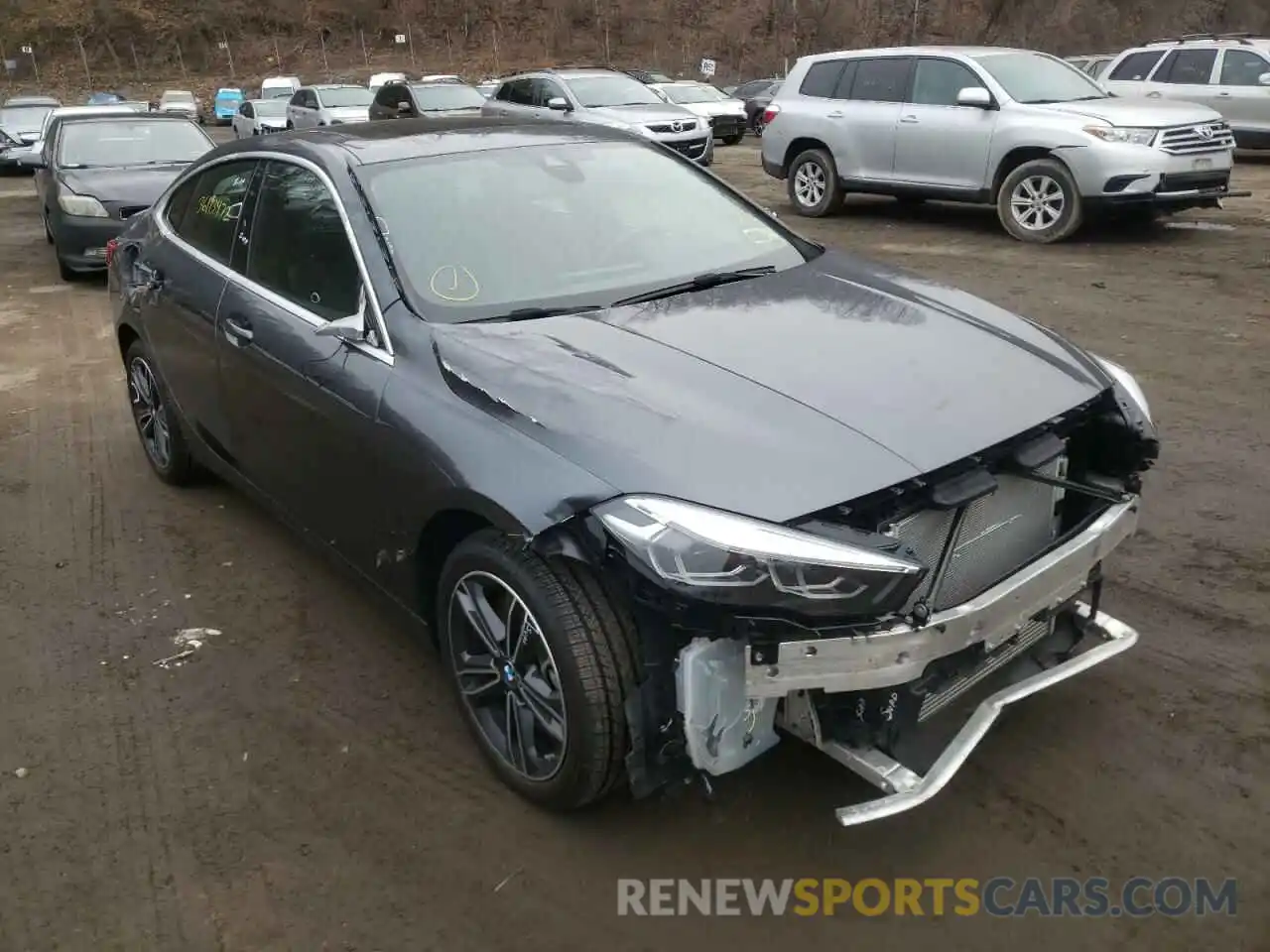 1 Photograph of a damaged car WBA73AK08M7H37016 BMW 2 SERIES 2021