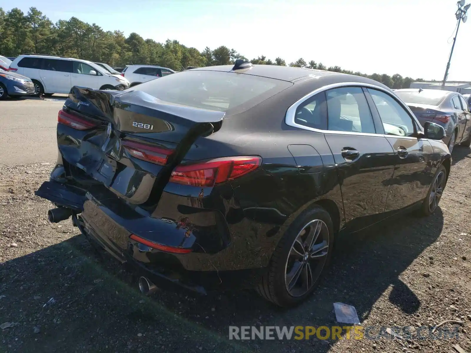 4 Photograph of a damaged car WBA73AK08M7J04335 BMW 2 SERIES 2021