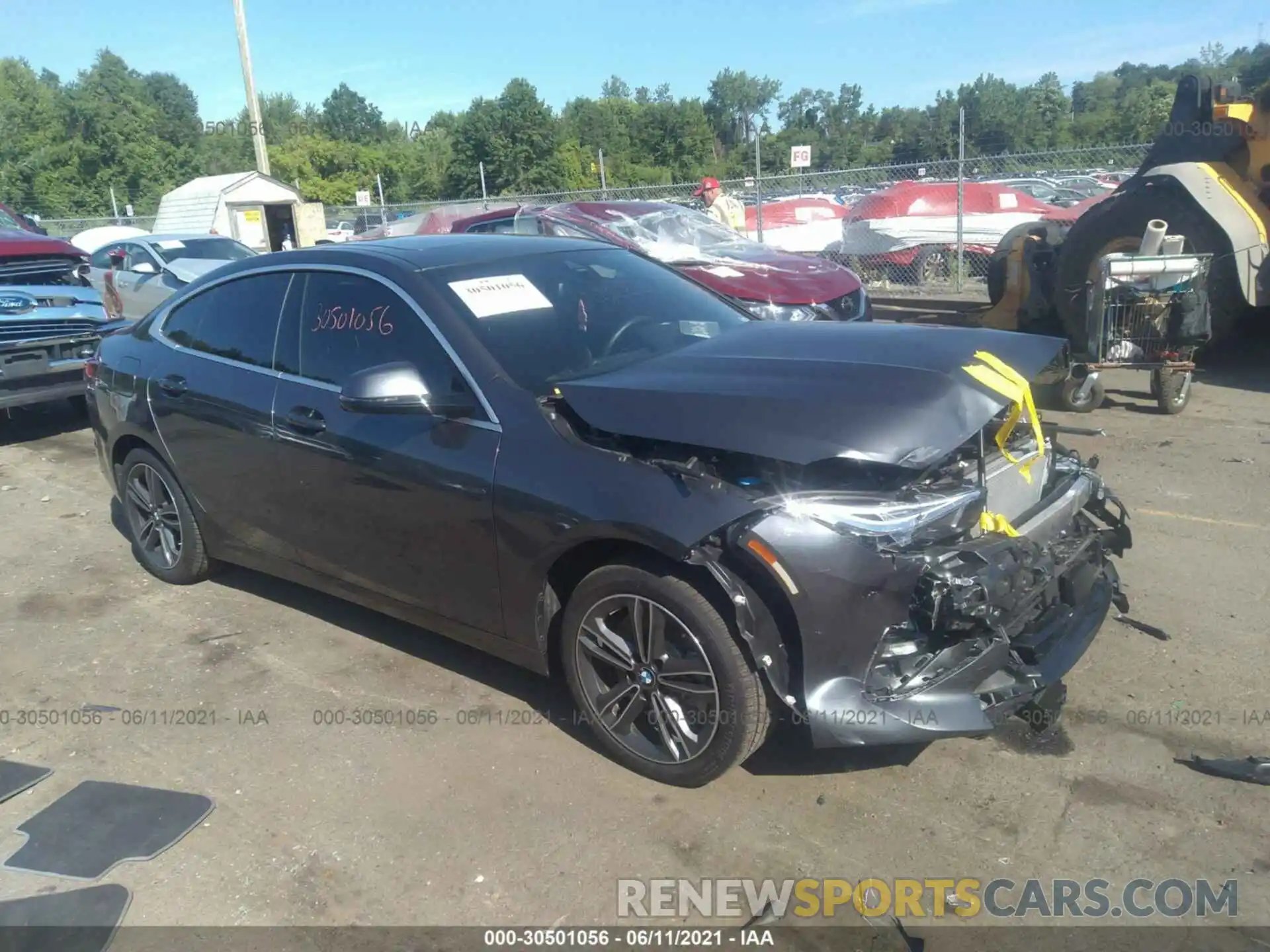 1 Photograph of a damaged car WBA73AK09M7G40780 BMW 2 SERIES 2021