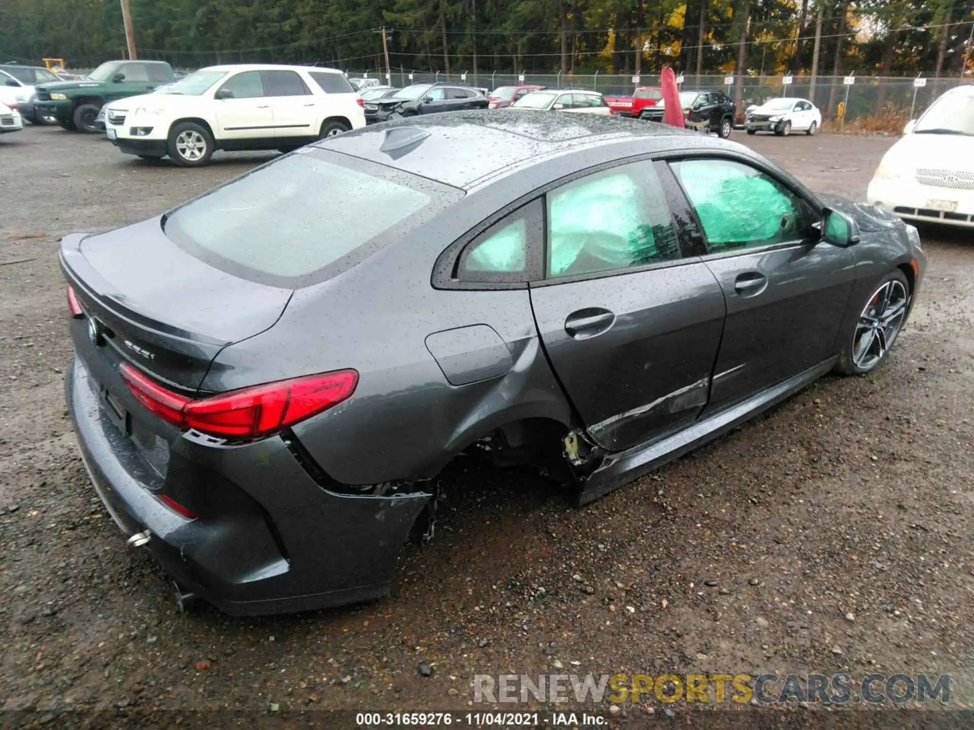 4 Photograph of a damaged car WBA73AK09M7G53237 BMW 2 SERIES 2021