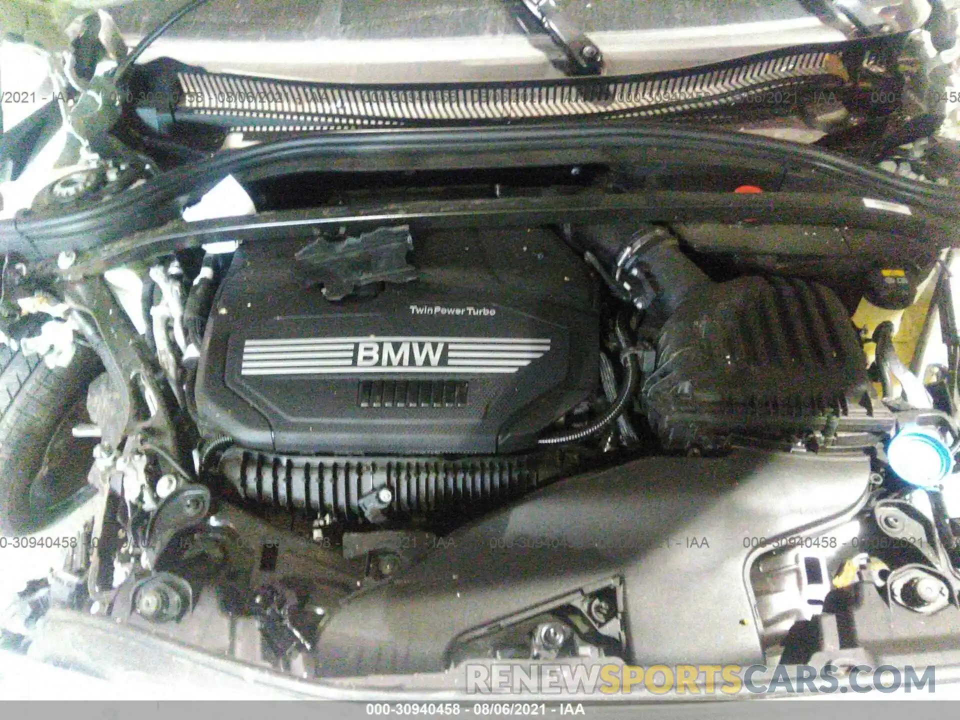 10 Photograph of a damaged car WBA73AK09M7H05563 BMW 2 SERIES 2021