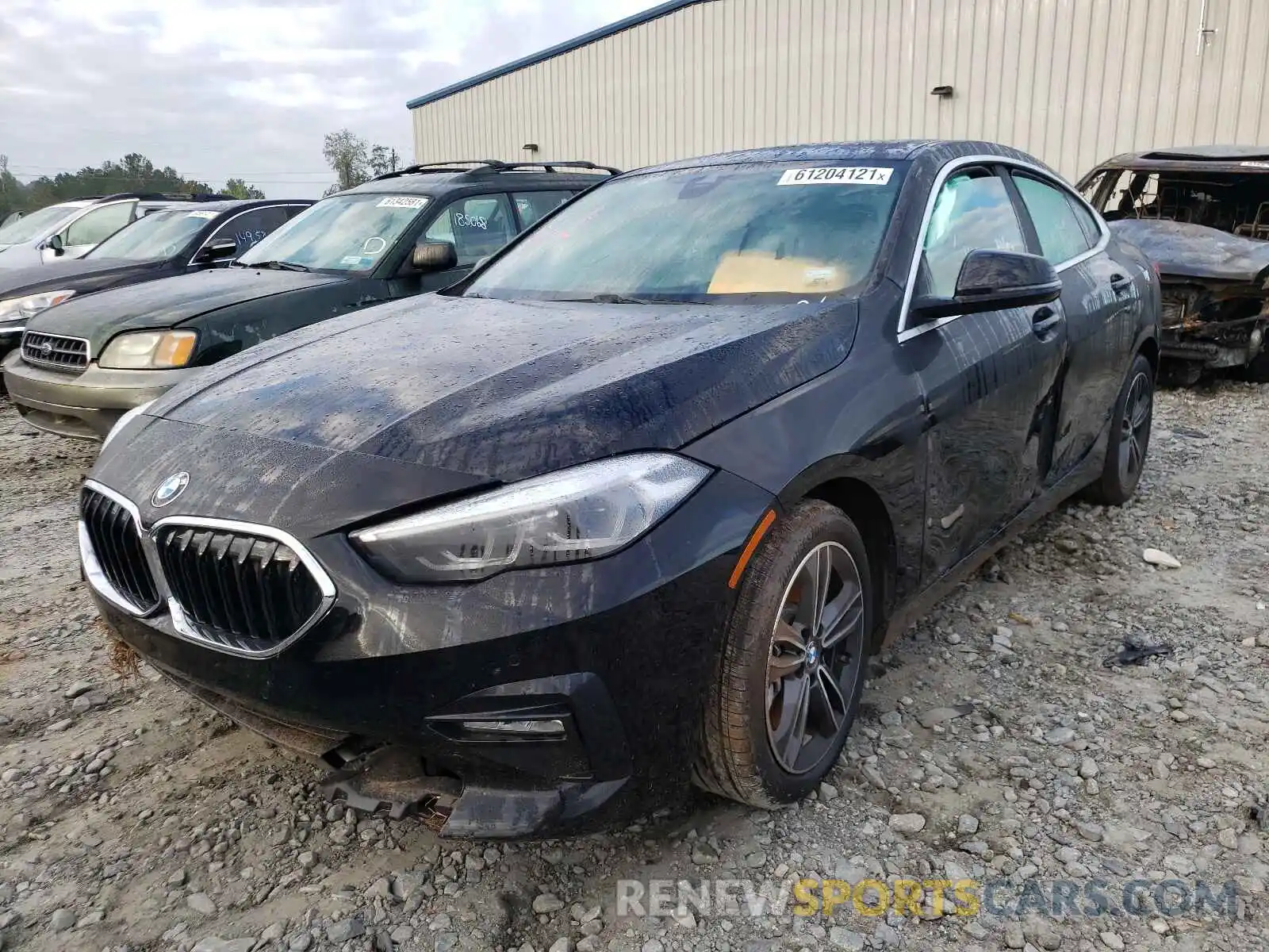 2 Photograph of a damaged car WBA73AK09M7H60370 BMW 2 SERIES 2021