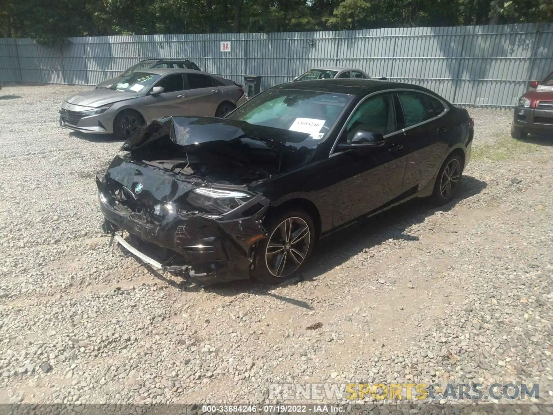 2 Photograph of a damaged car WBA73AK09M7H94521 BMW 2 SERIES 2021