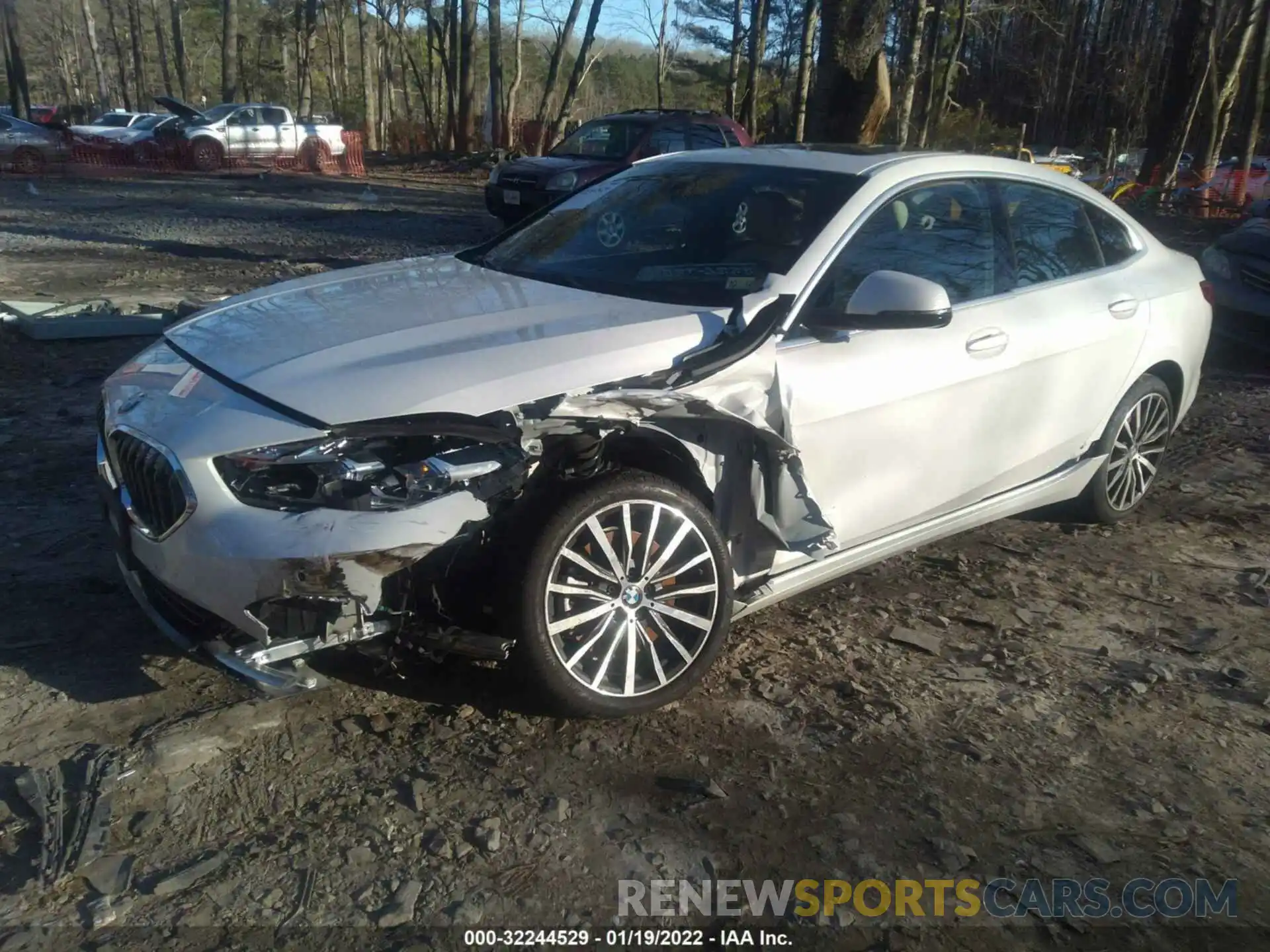 2 Photograph of a damaged car WBA73AK0XM7G66479 BMW 2 SERIES 2021