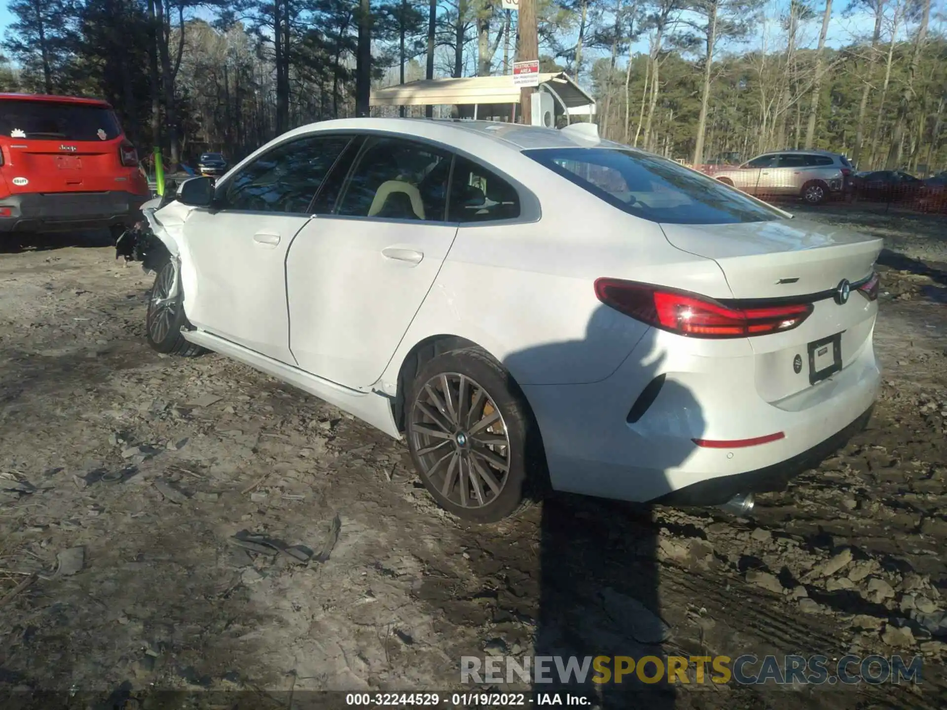 3 Photograph of a damaged car WBA73AK0XM7G66479 BMW 2 SERIES 2021