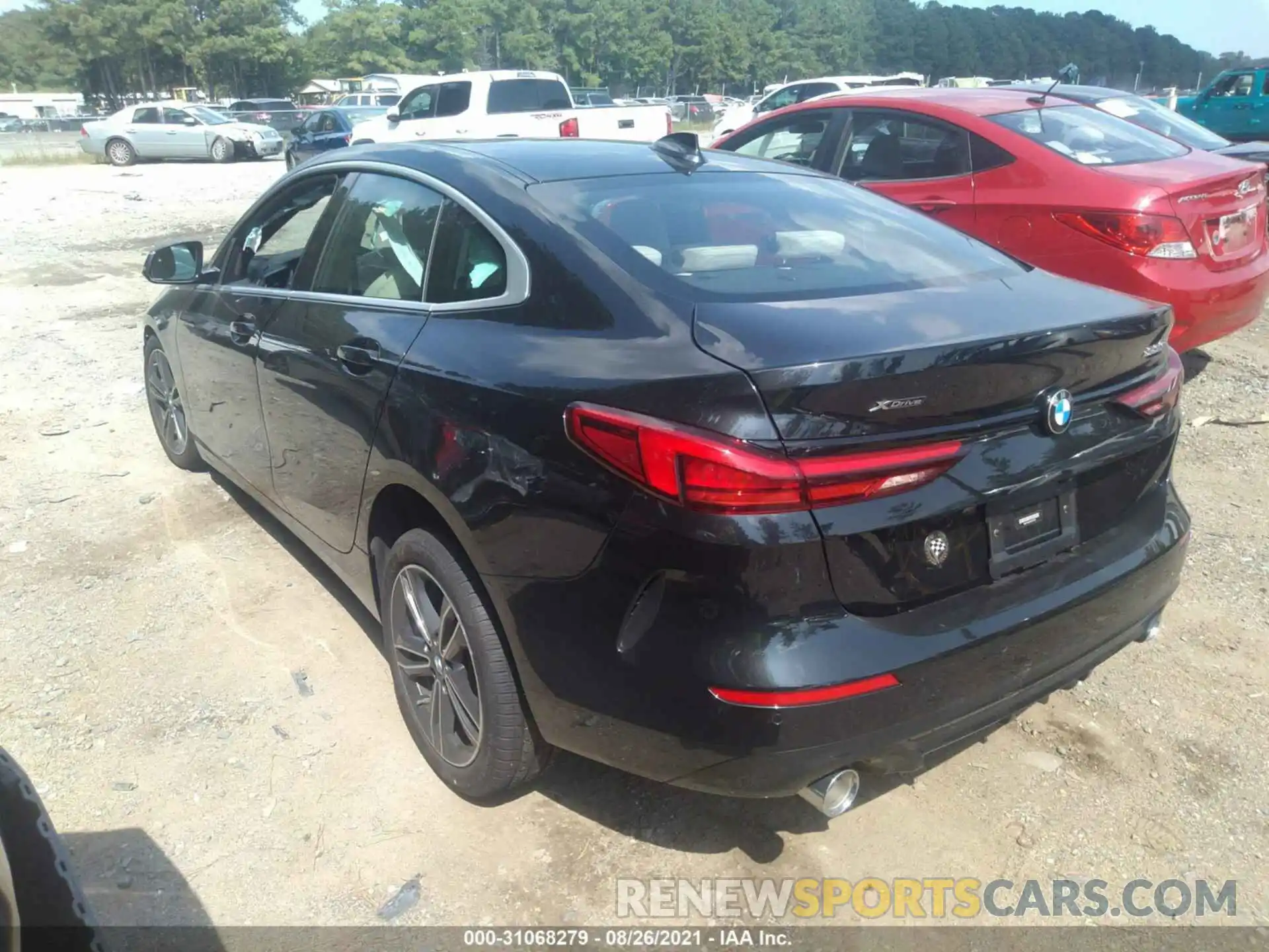 3 Photograph of a damaged car WBA73AK0XM7G87705 BMW 2 SERIES 2021