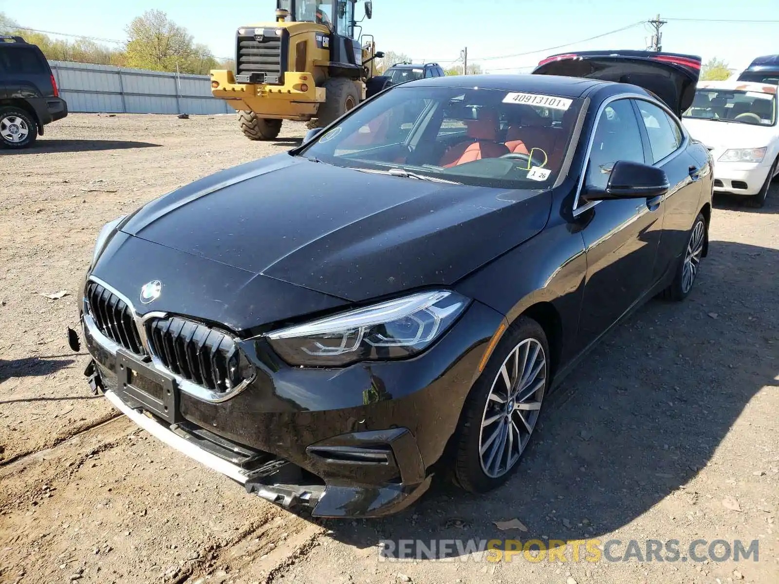 2 Photograph of a damaged car WBA73AK0XM7H14708 BMW 2 SERIES 2021