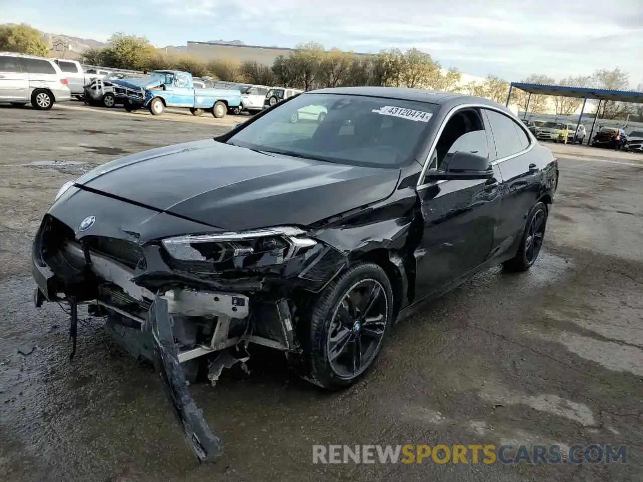 1 Photograph of a damaged car WBA73AK0XM7H44078 BMW 2 SERIES 2021