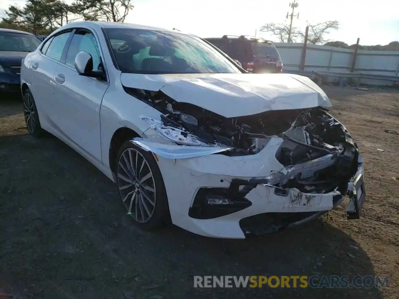 1 Photograph of a damaged car WBA73AK0XM7H58336 BMW 2 SERIES 2021