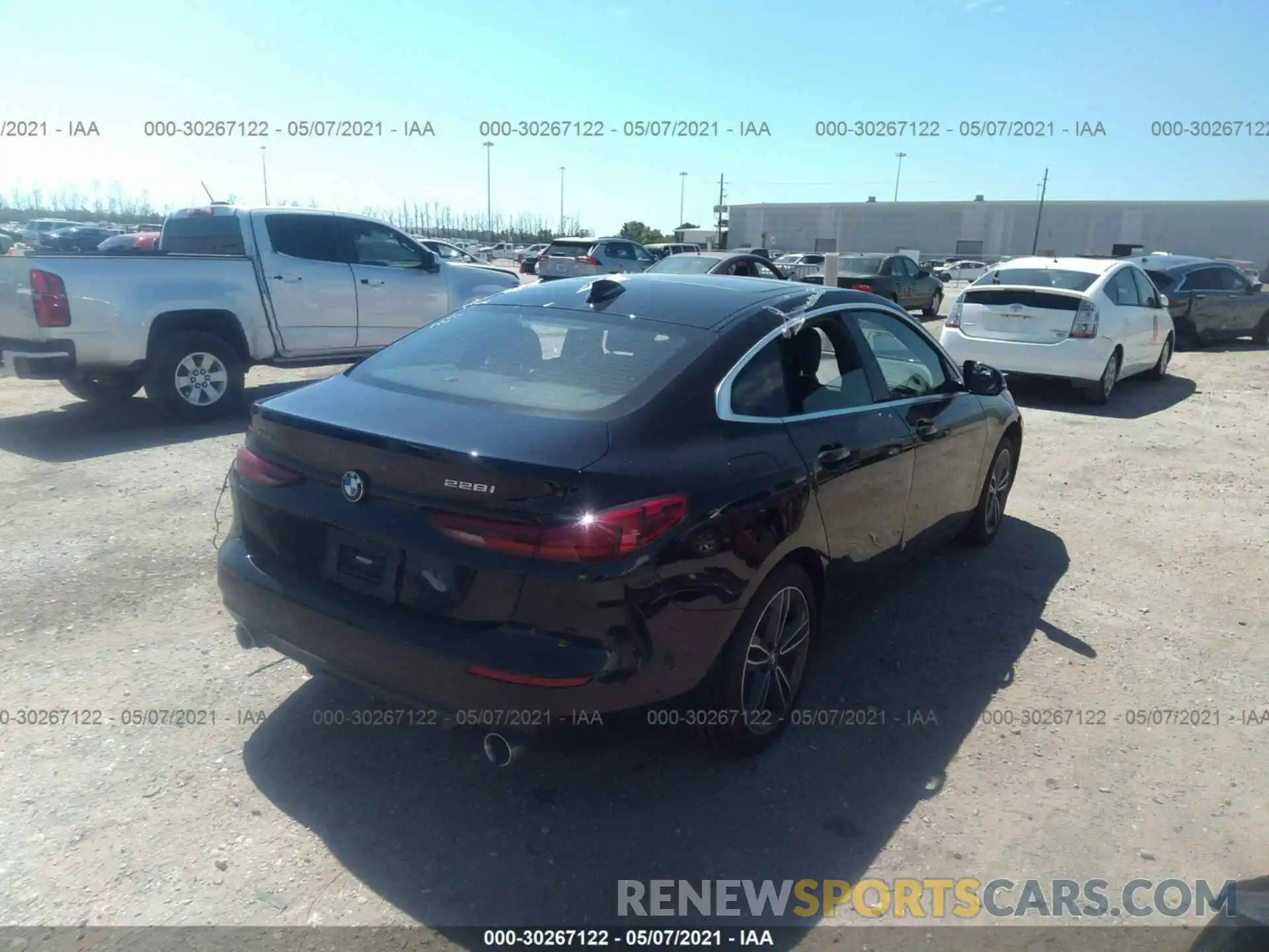 4 Фотография поврежденного автомобиля WBA73AK0XM7H60331 BMW 2 SERIES 2021